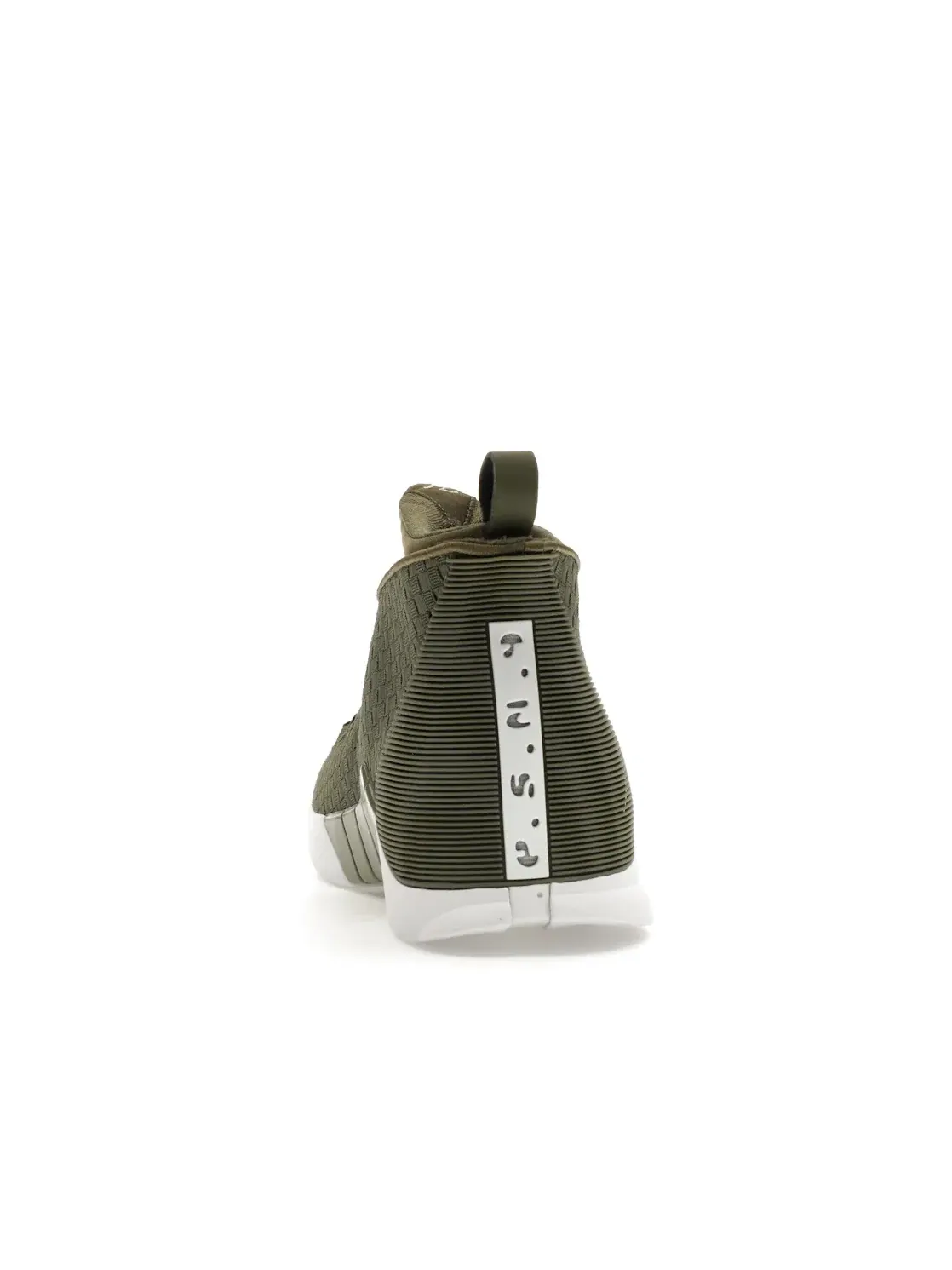 Мужские кроссовки с плетеным верхом Jordan 15 Retro PSNY Woven Olive — изображение 4 из 4, оливковый/оливковый