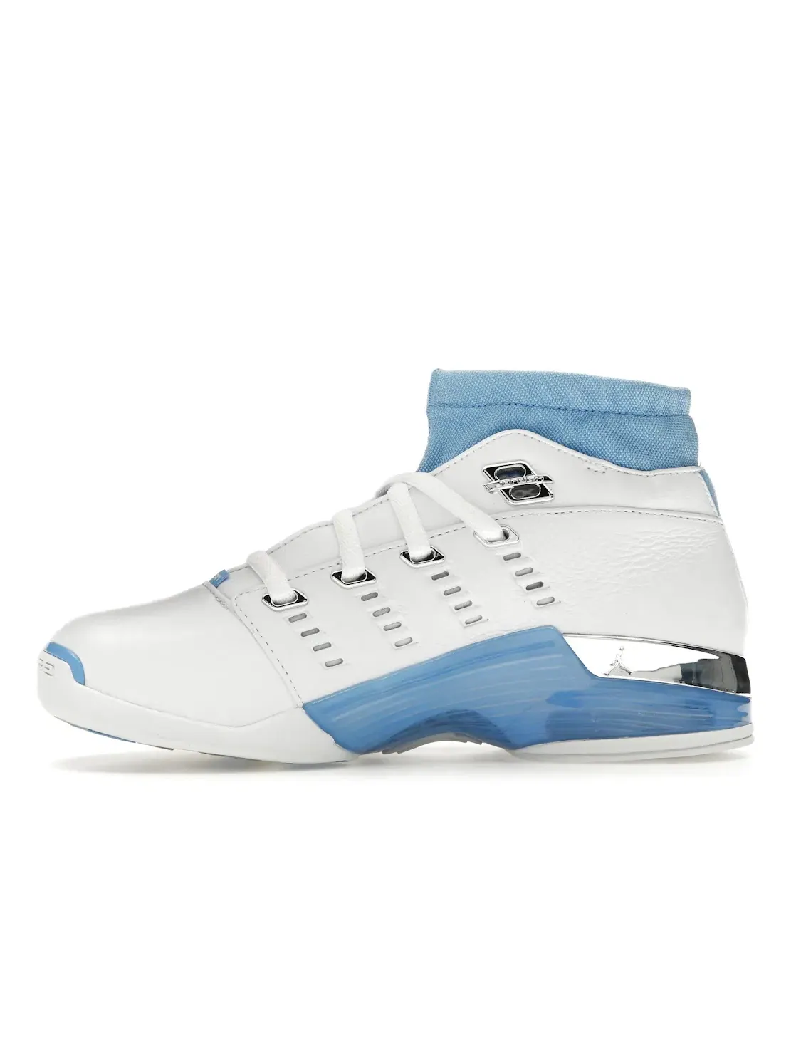 Мужские кроссовки с верхом из кожи и текстиля Jordan 17 Retro Low SP — изображение 3 из 4, белый/синий--черный