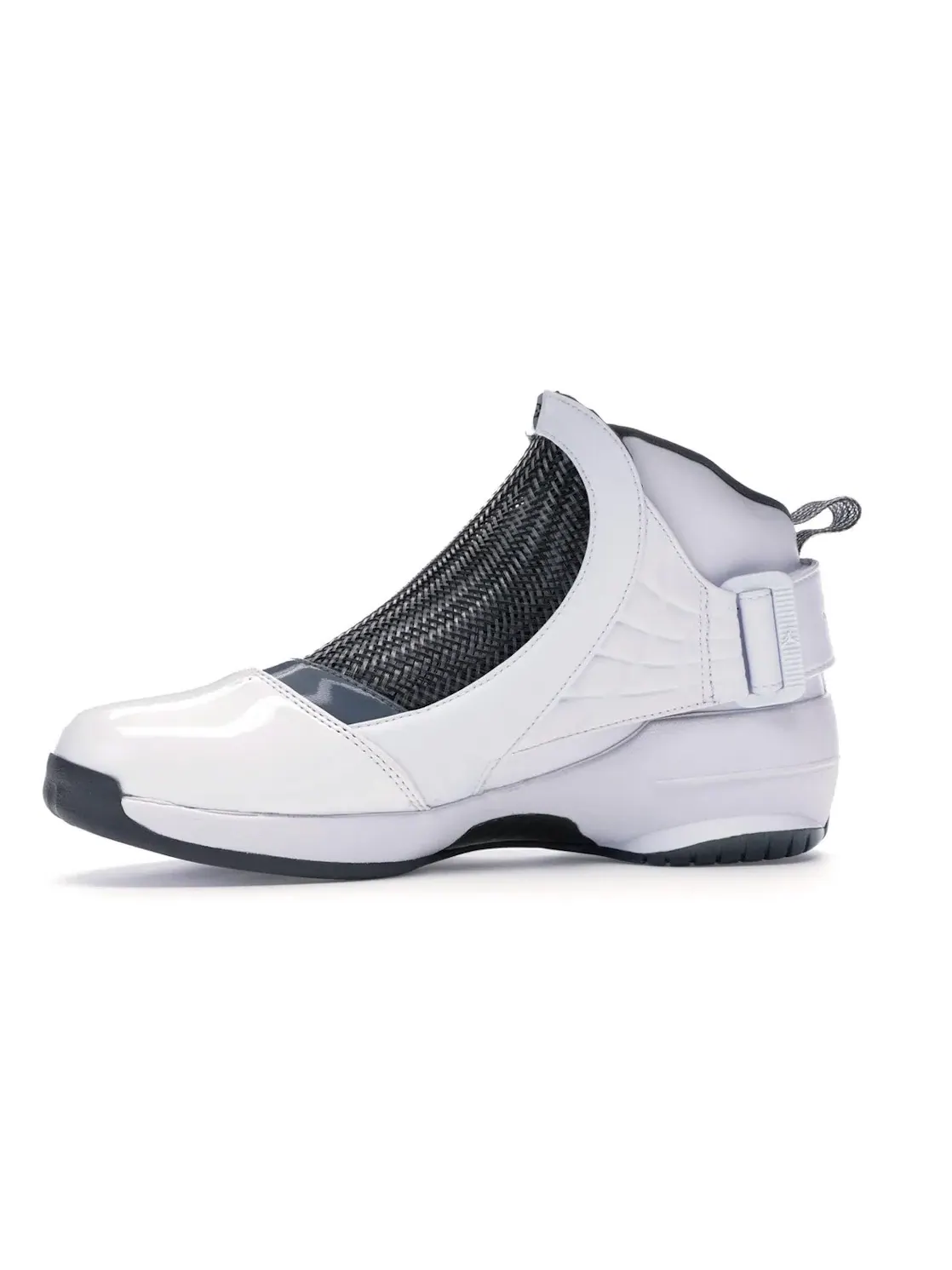 Мужские кроссовки Lifestyle с серебристыми акцентами Jordan 19 Retro — изображение 3 из 4, белый/-серый