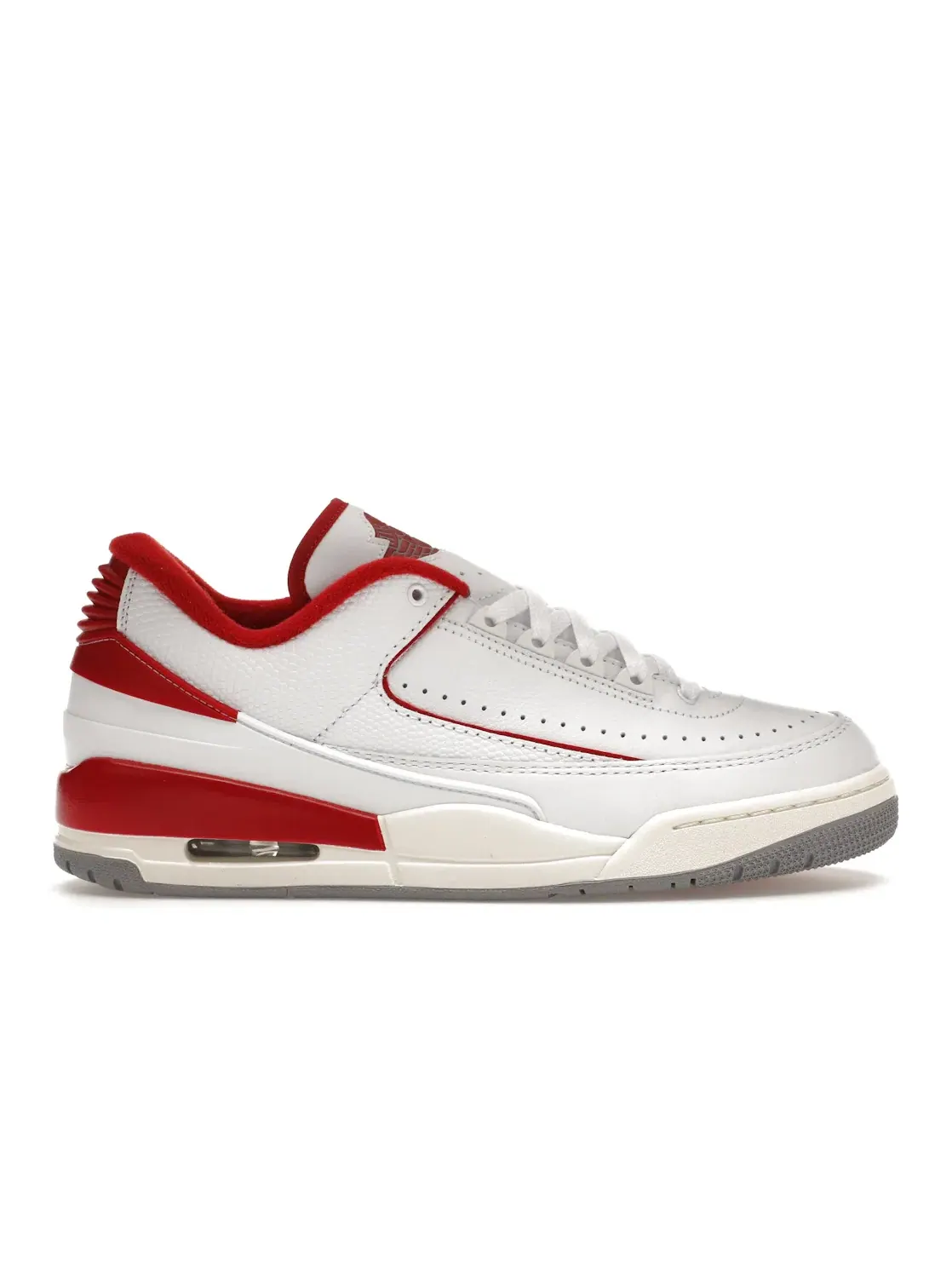 Мужские кроссовки Lifestyle с гибридным дизайном Jordan 2/3 White Varsity Red Jordan — изображение 1 из 4