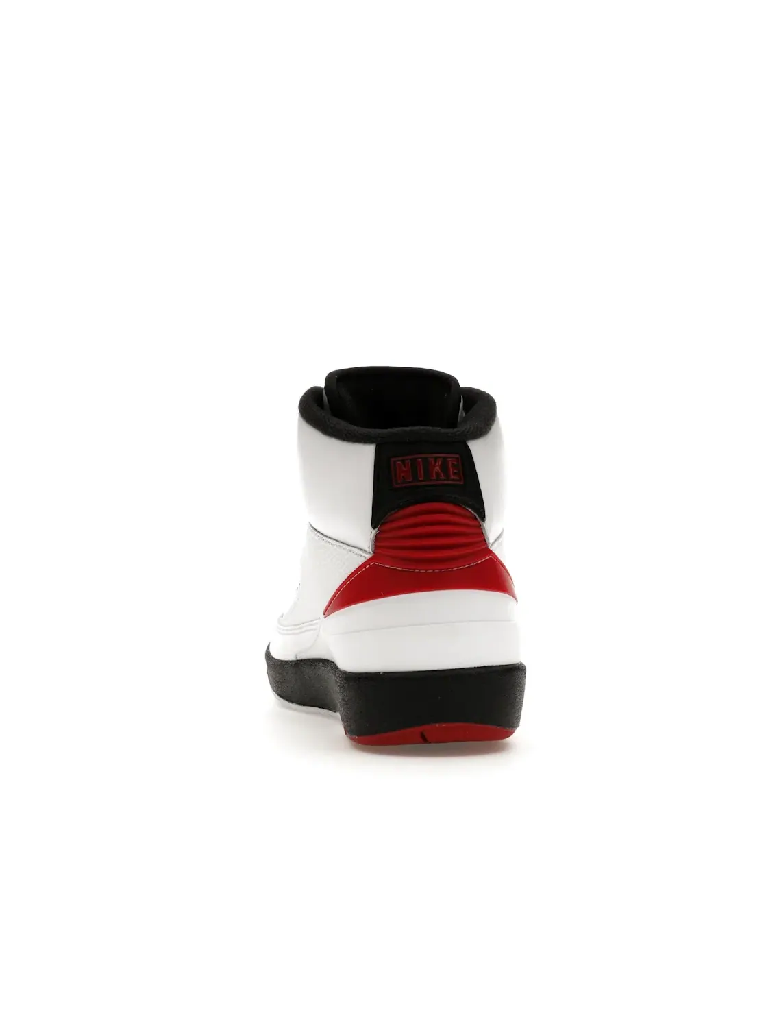 Детские кроссовки для мальчиков с принтом Jordan 2 Retro OG Jordan — изображение 4 из 4, белый/красный/черный