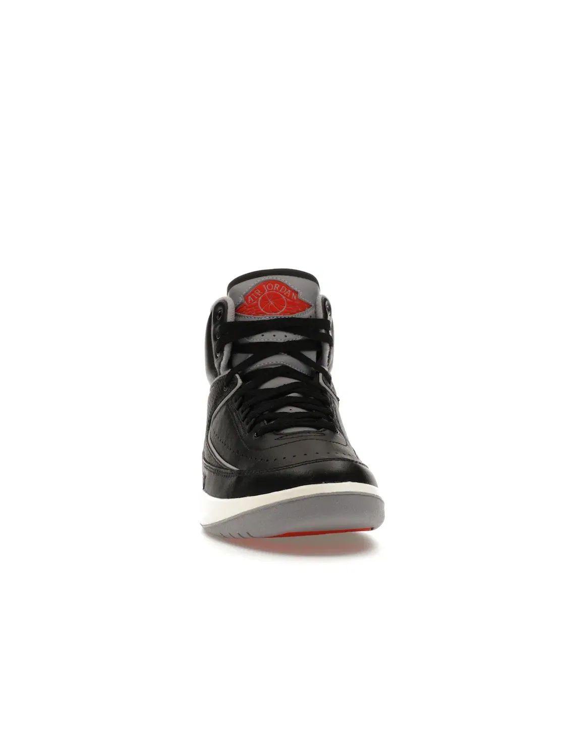 Детские кроссовки Lifestyle с принтом Jordan 2 Retro Jordan — изображение 2 из 4, черный/красный//серый