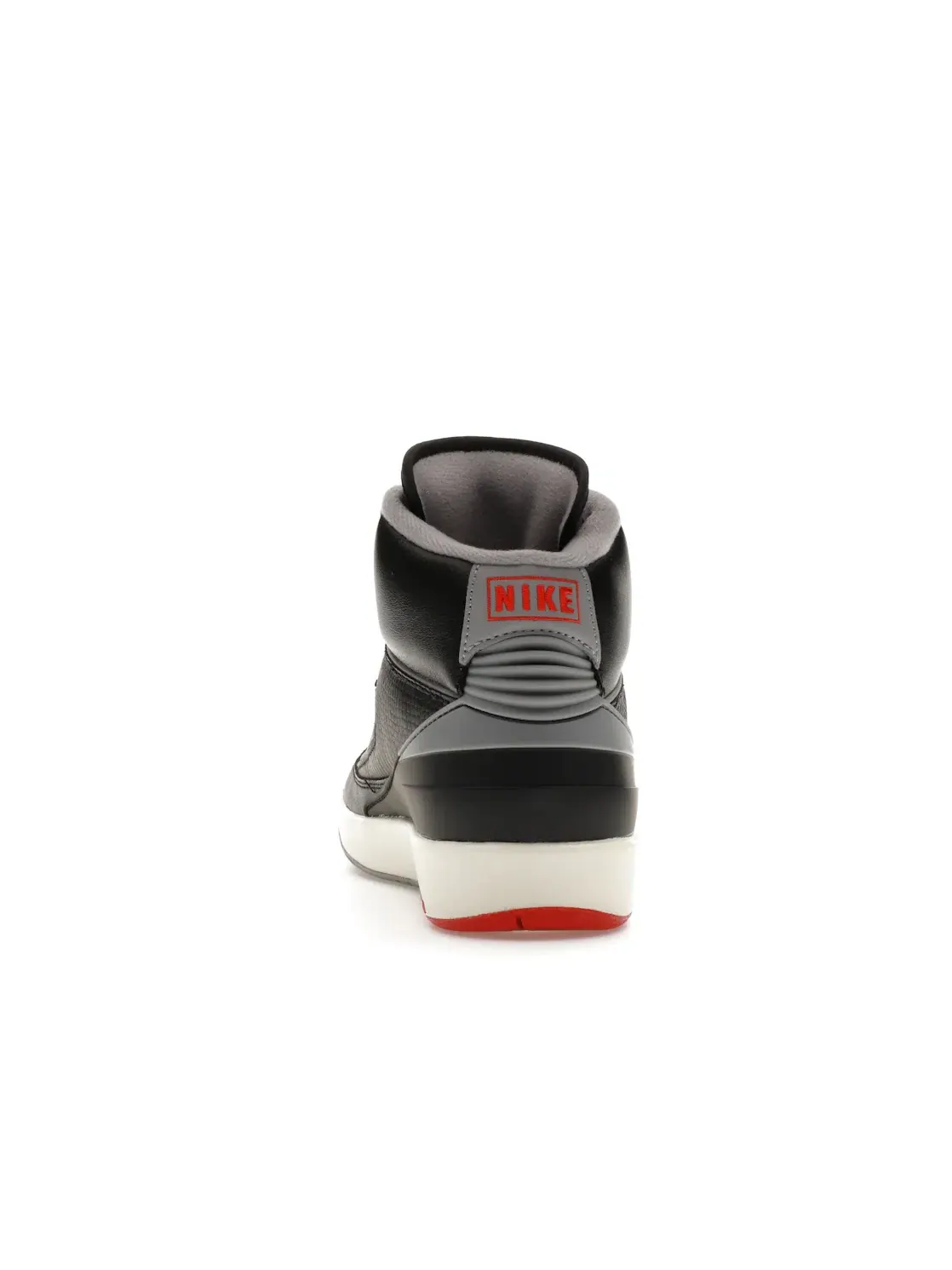 Детские кроссовки Lifestyle с принтом Jordan 2 Retro Jordan — изображение 4 из 4, черный/красный//серый