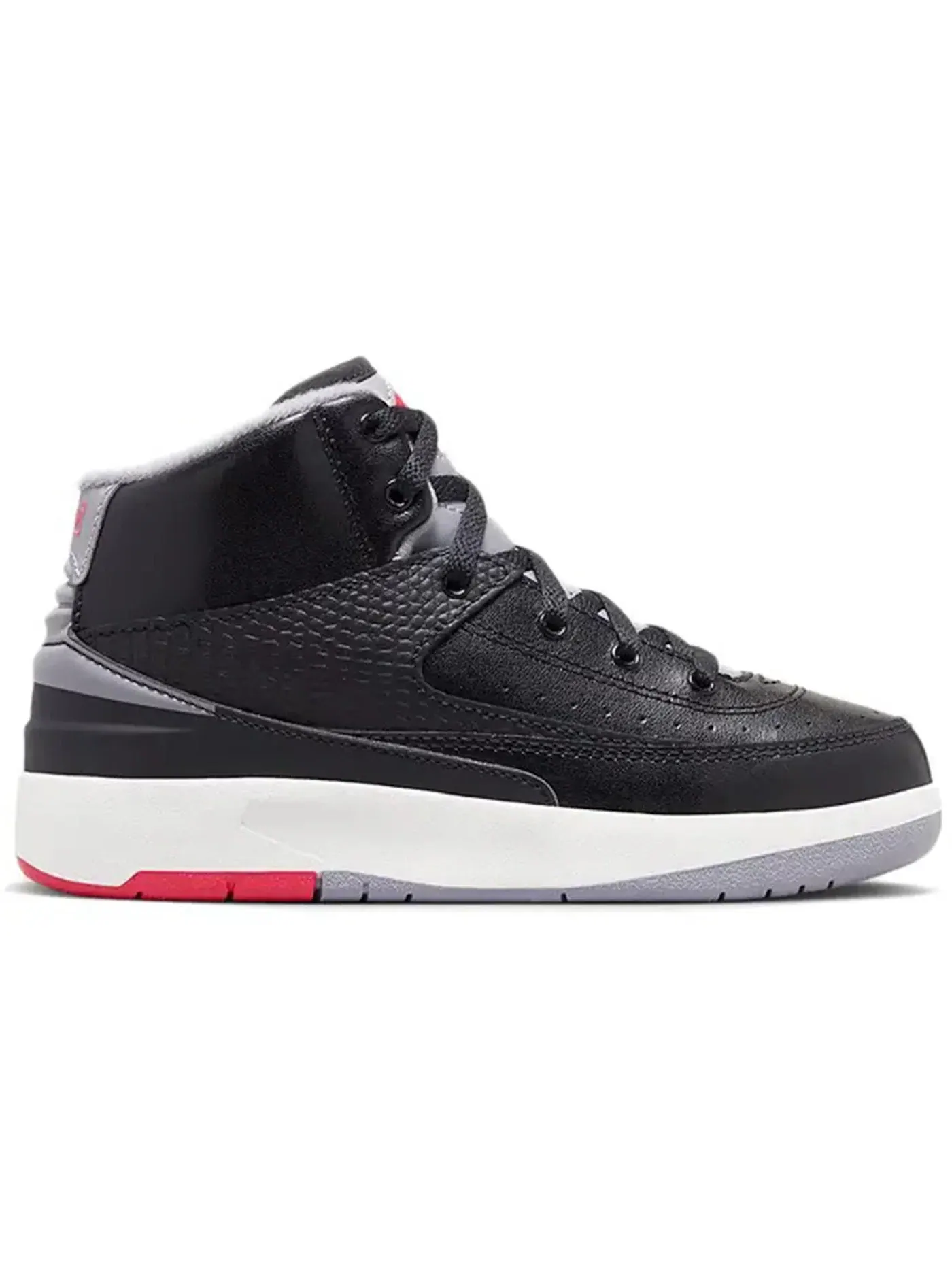 Детские кроссовки Lifestyle Jordan 2 Retro — изображение 1 из 1, черный/красный//серый