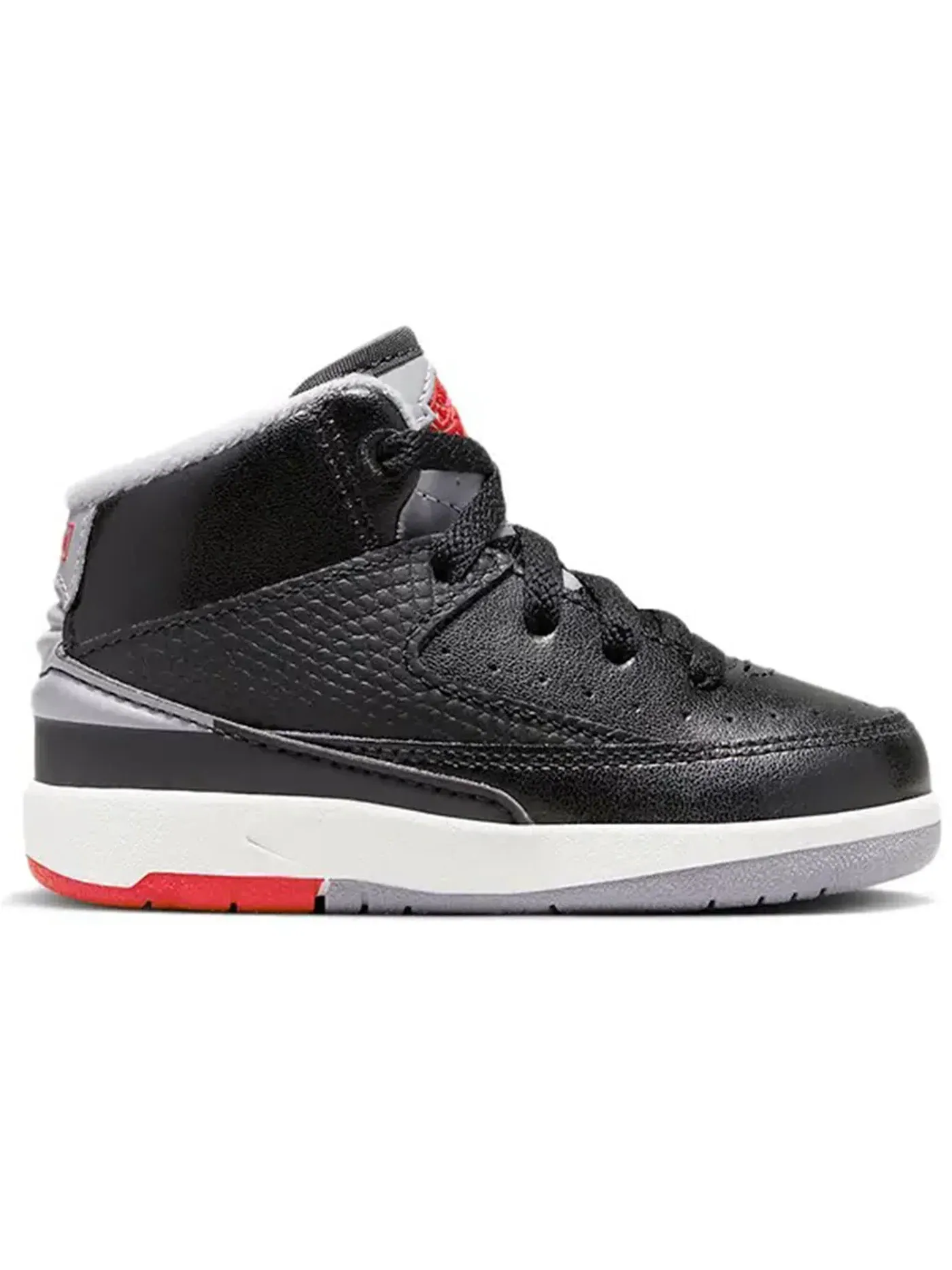 Детские кроссовки Lifestyle Jordan 2 Retro Jordan — изображение 1 из 1, черный/красный//серый
