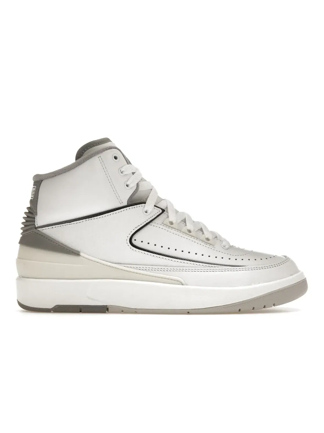 Детские кроссовки Lifestyle Jordan 2 Retro Jordan — изображение 1 из 4, белый/серый//черный