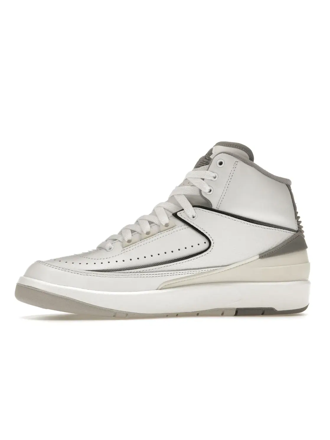 Детские кроссовки Lifestyle Jordan 2 Retro Jordan — изображение 3 из 4, белый/серый//черный