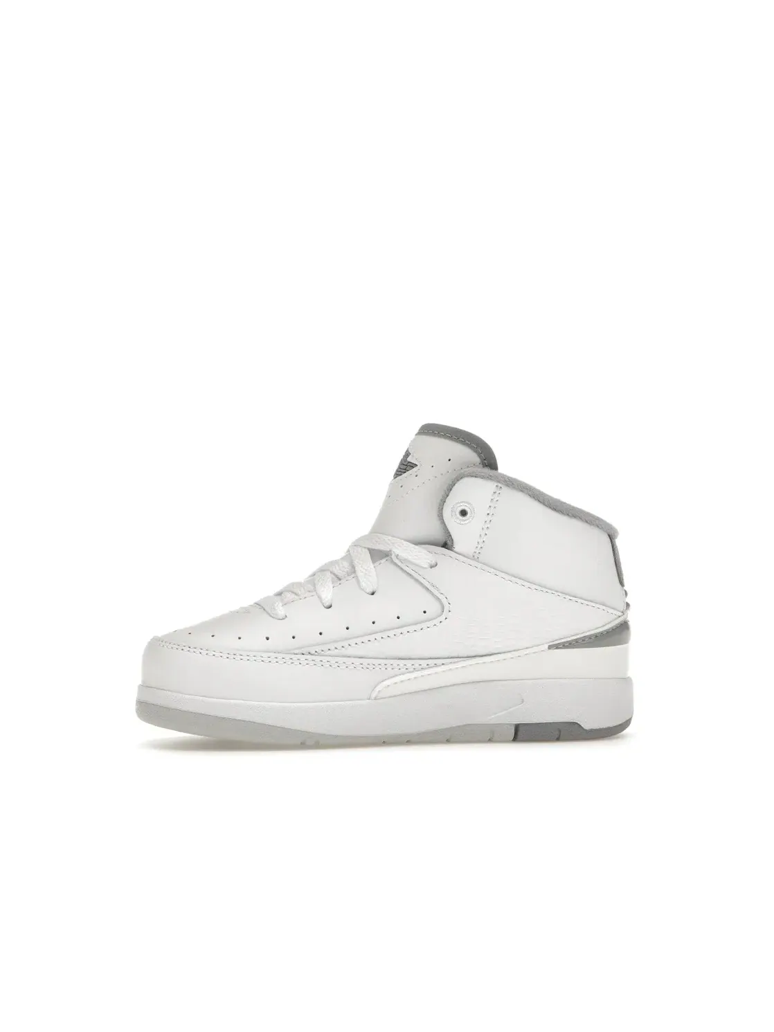 Детские кроссовки Lifestyle Jordan 2 Retro Jordan — изображение 3 из 4, белый/серый//черный