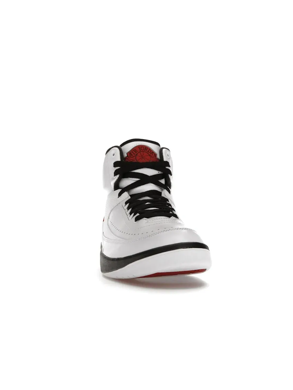 Мужские кроссовки с рельефной кожей Jordan 2 Retro OG Chicago Jordan — изображение 2 из 4, белый красный черный