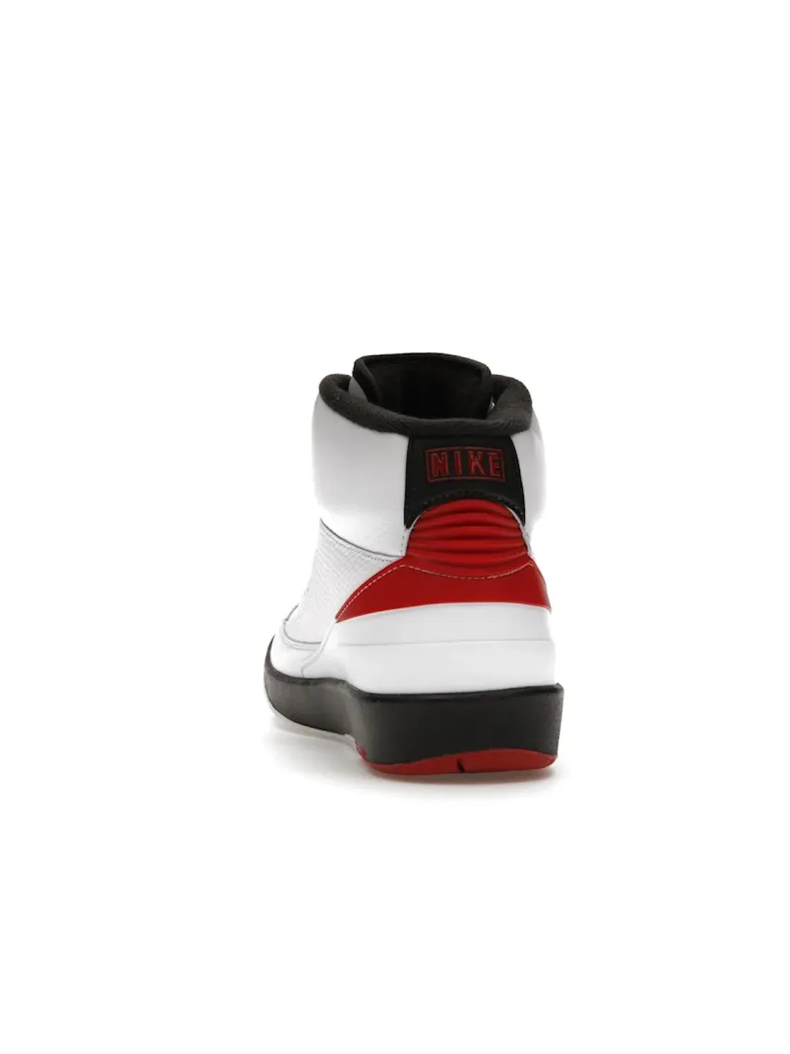 Мужские кроссовки с рельефной кожей Jordan 2 Retro OG Chicago Jordan — изображение 4 из 4, белый красный черный