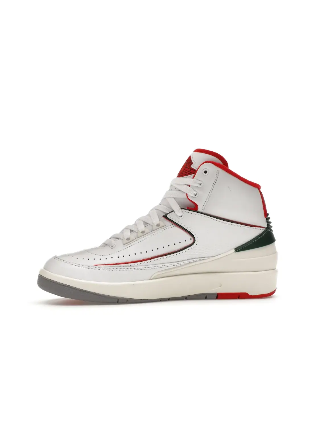Детские кроссовки Lifestyle Jordan 2 Retro Jordan — изображение 3 из 4, белый/красный---серый