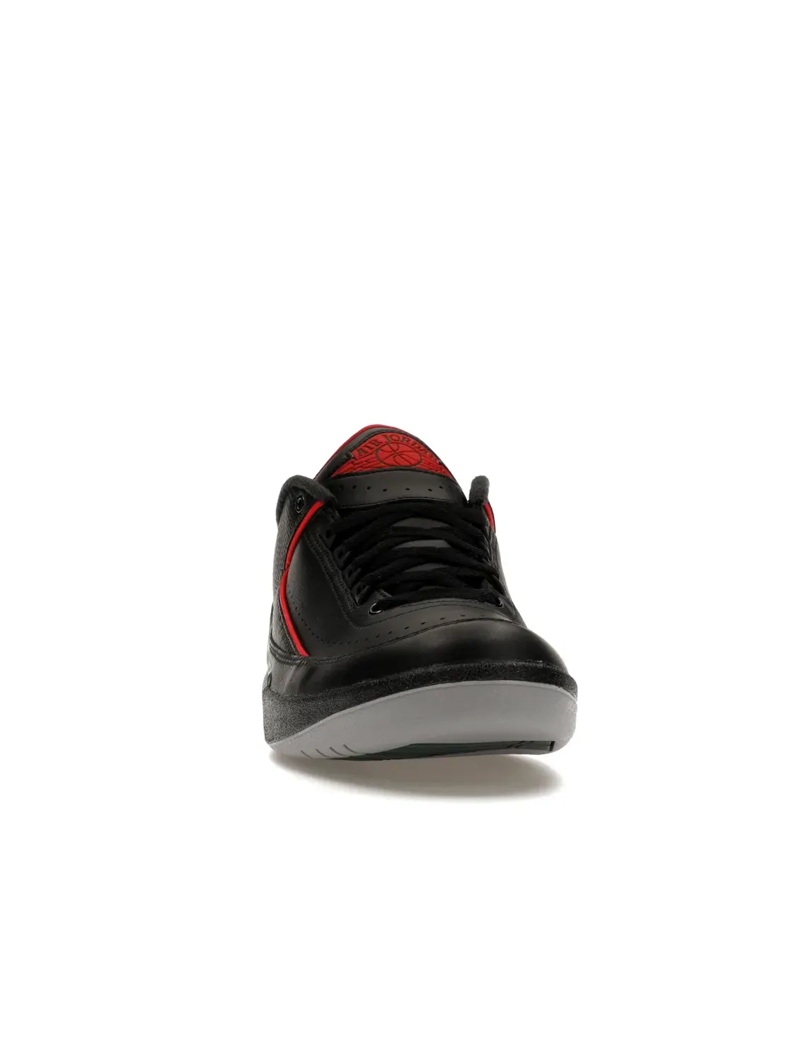 Мужские кроссовки с длинным язычком Jordan 2 Retro Low Jordan — изображение 2 из 4, черный/красный/серый
