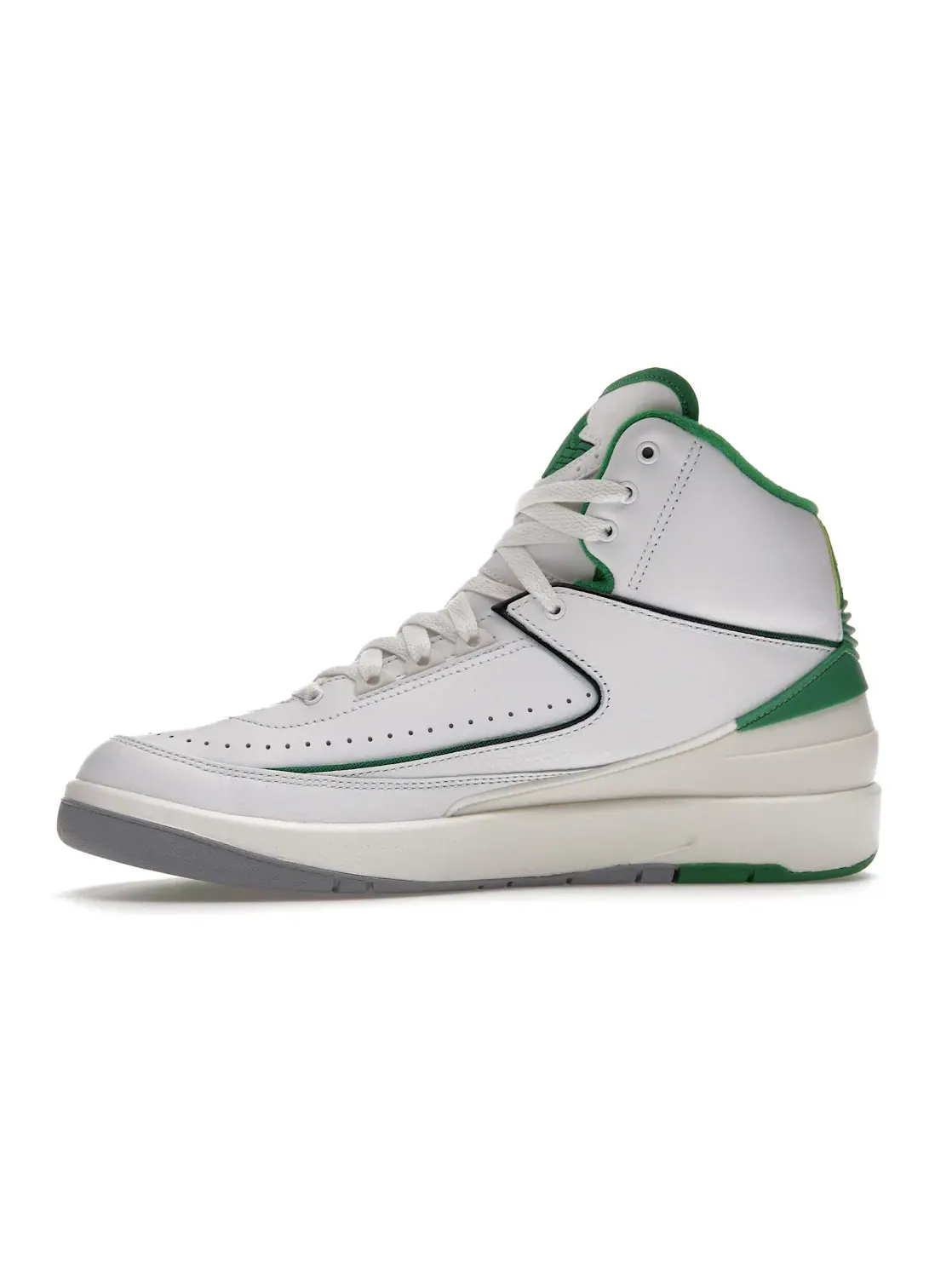 Мужские кроссовки с Lucky Green акцентами Jordan 2 Retro Jordan — изображение 3 из 4