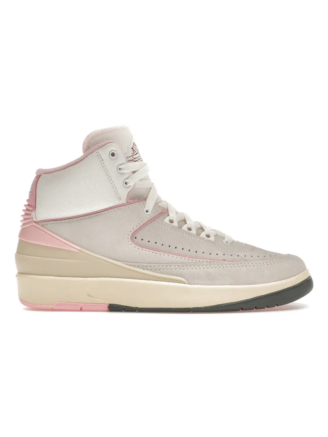 Женские кроссовки кожаные Jordan 2 Retro