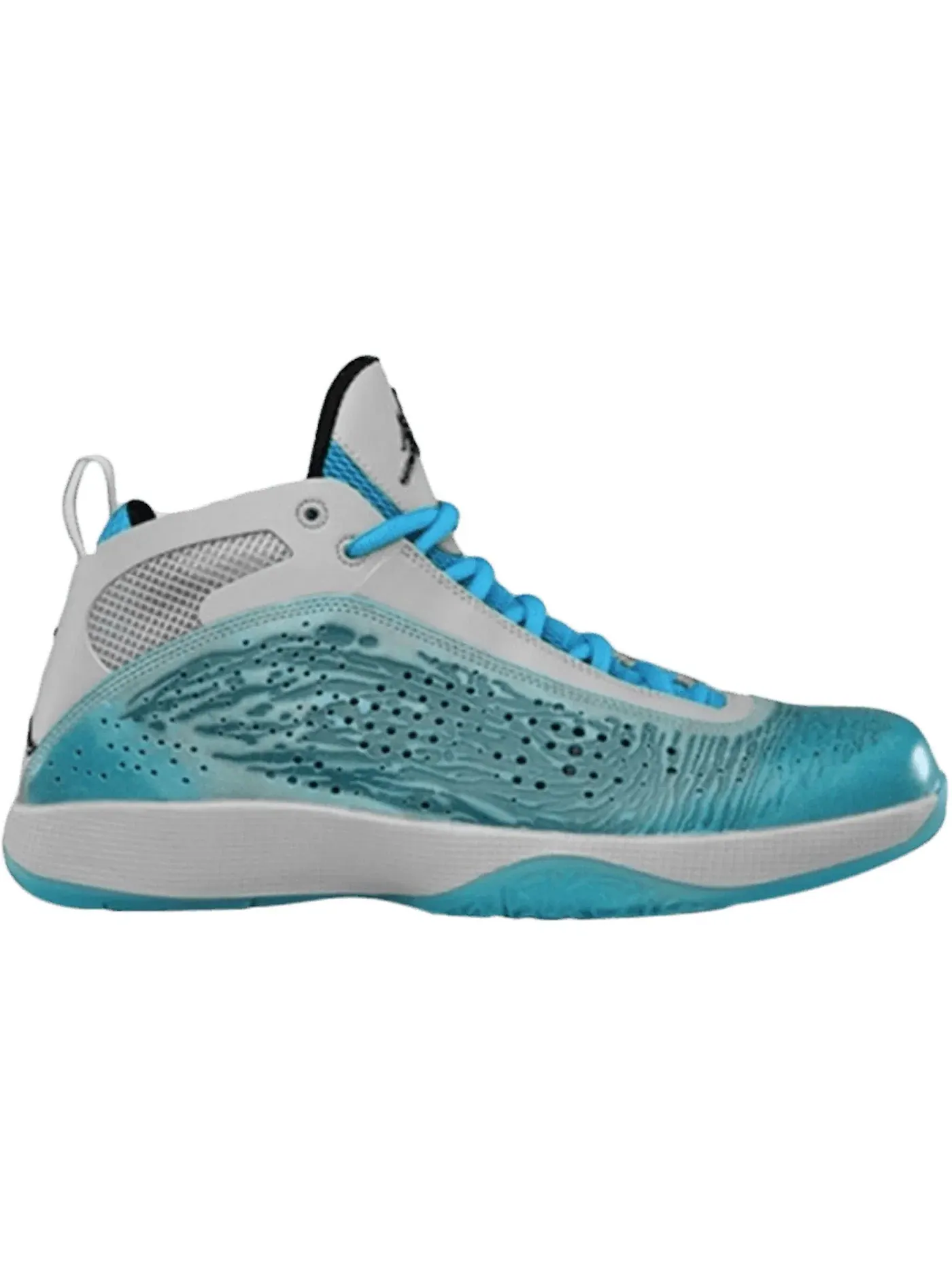 Мужские кроссовки для бега с технологией Flywire Jordan 2011 Jordan — изображение 1 из 1, серый/черный-синий-синий