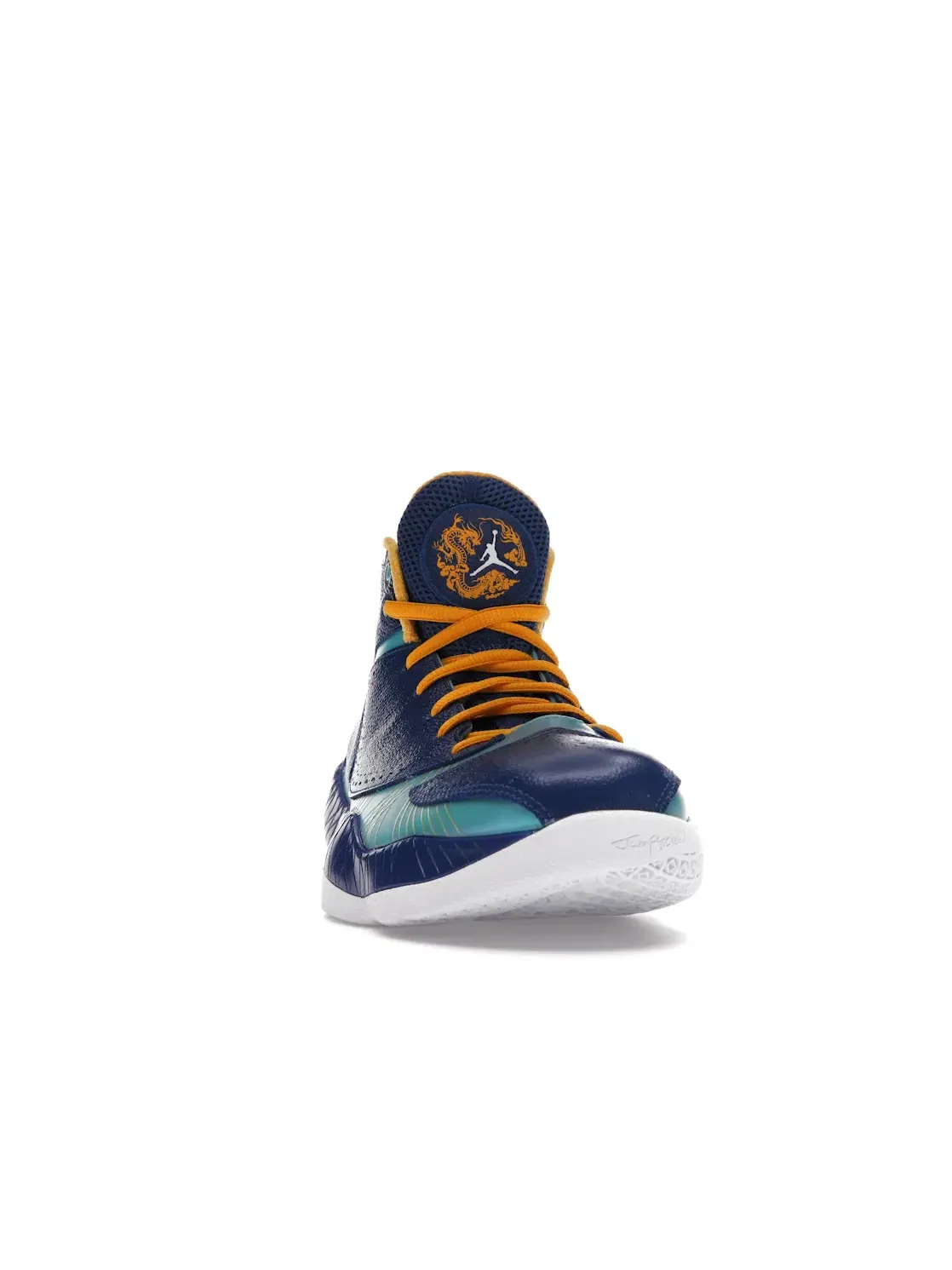 Мужские кроссовки для бега Jordan 2012 Deluxe — изображение 2 из 4, синий/белый-синий
