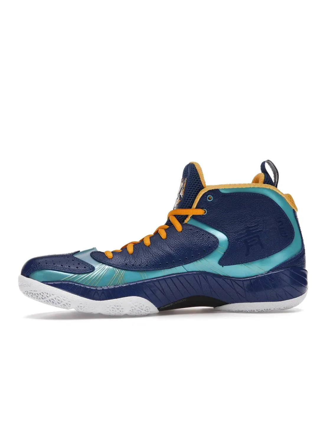 Мужские кроссовки для бега Jordan 2012 Deluxe — изображение 3 из 4, синий/белый-синий