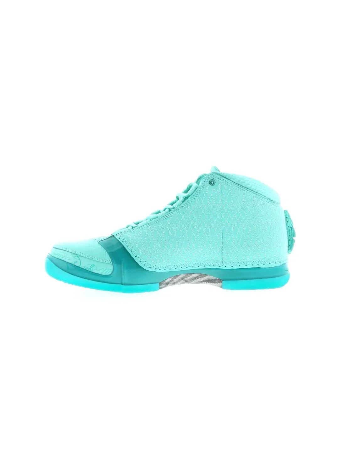 Мужские кроссовки с перфорацией Solefly Jordan 23, Hyper Turquoise/Hyper Turquoise — изображение 3 из 4