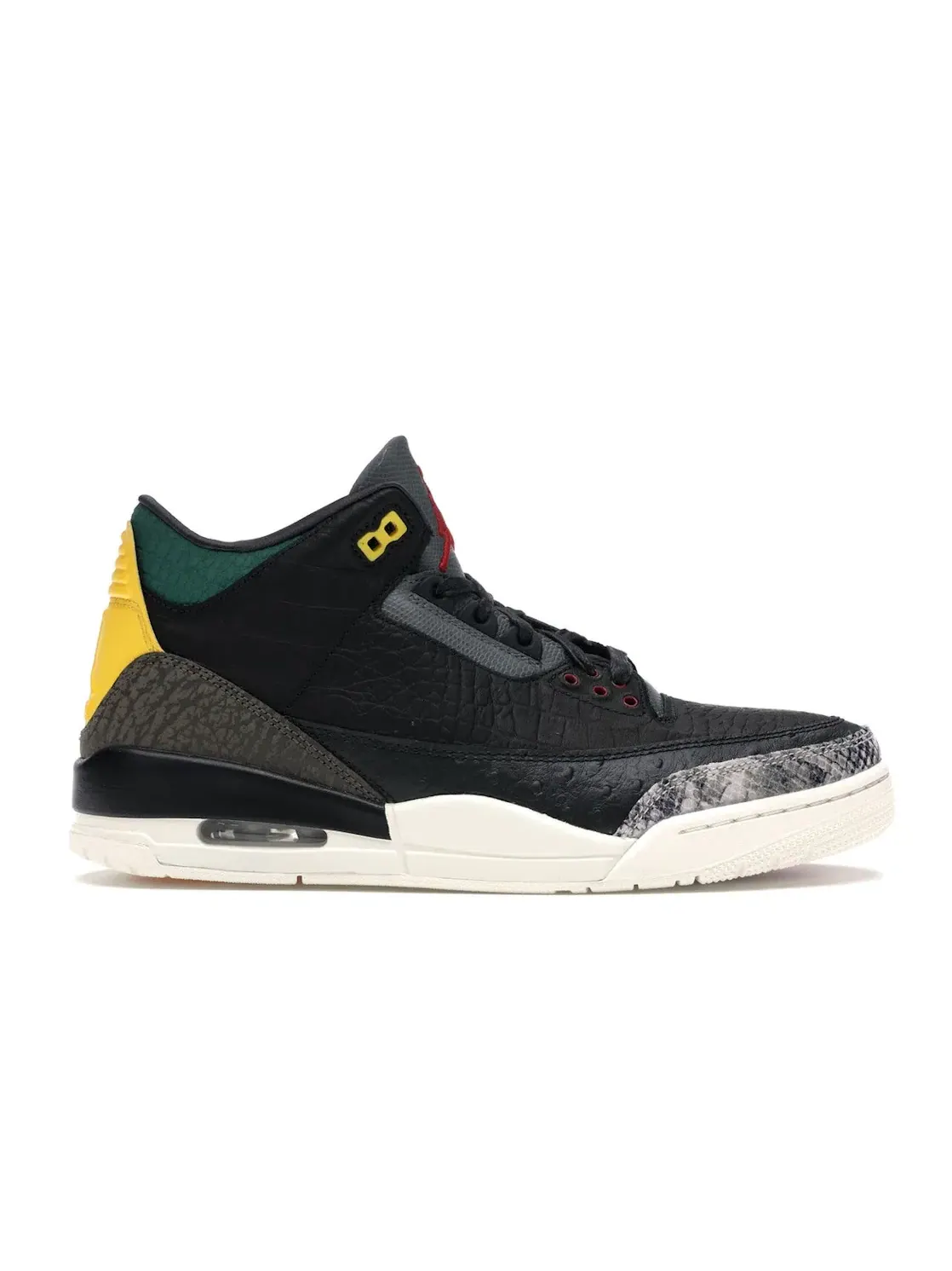 Мужские кроссовки с принтом Jordan 3 Retro SE Animal Instinct 2.0 Jordan — изображение 1 из 4, черный/темный//мульти