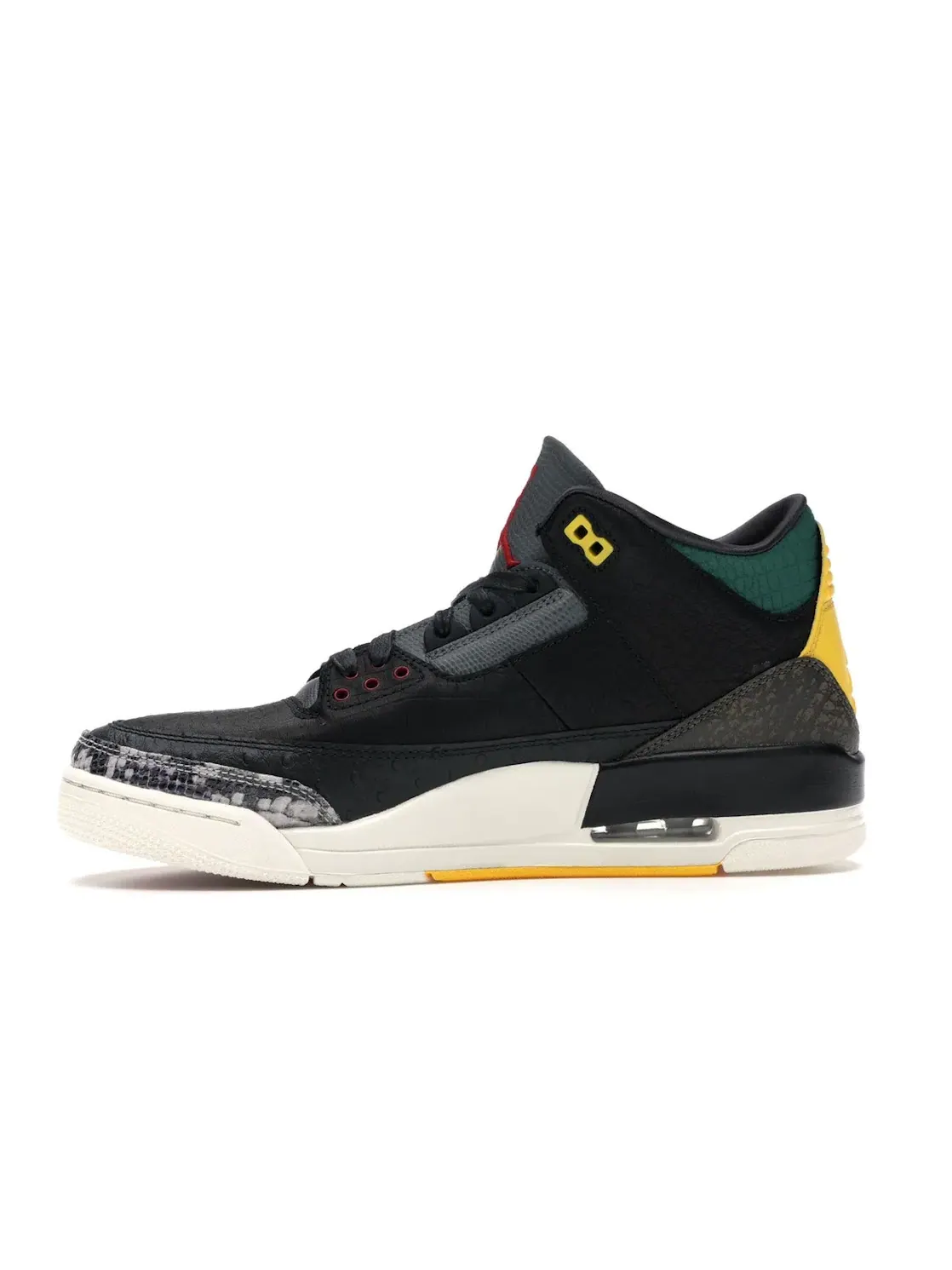 Мужские кроссовки с принтом Jordan 3 Retro SE Animal Instinct 2.0 Jordan — изображение 3 из 4, черный/темный//мульти