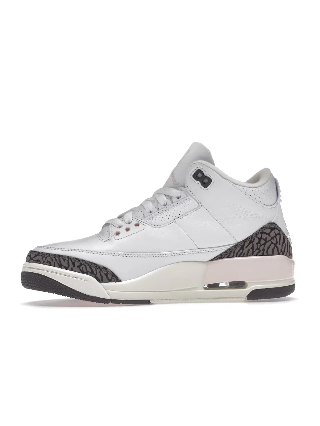 Женские кроссовки с принтом Jordan 3 Retro Jordan — изображение 3 из 4, белый/темный