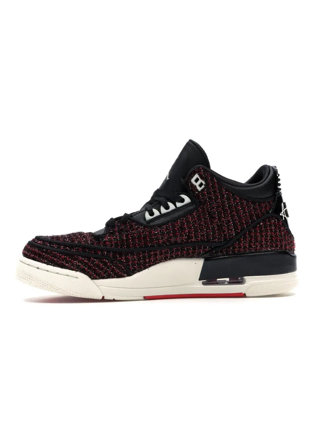 Женские кроссовки с классическим дизайном Jordan 3 Retro Jordan — изображение 3 из 4, красный/-черный