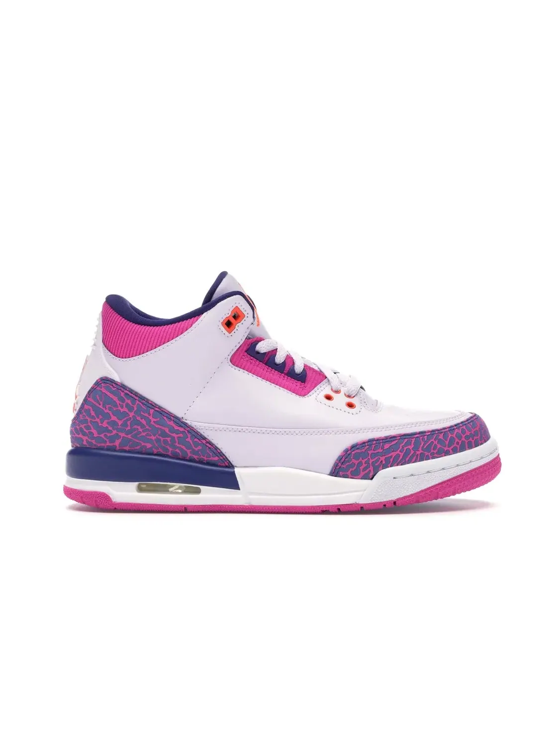 Детские кроссовки Lifestyle с принтом Jordan 3 Retro Jordan — изображение 1 из 4, розовый