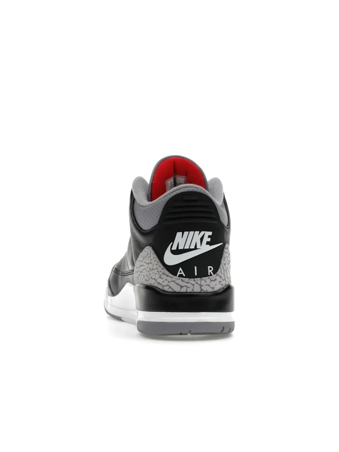 Мужские кроссовки Lifestyle с оригинальным дизайном Jordan 3 Retro OG Jordan — изображение 4 из 4, черный/красный/серый
