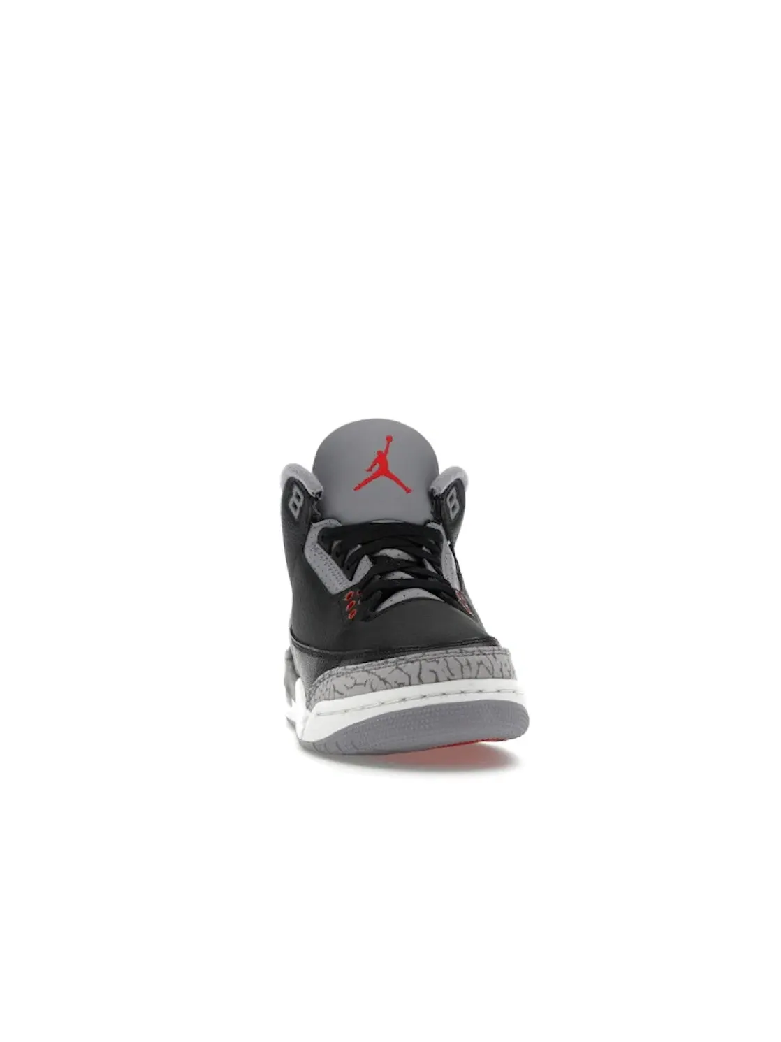 Детские кроссовки с принтом слоновьей кожи Jordan 3 Retro Jordan — изображение 2 из 4, черный/красный/серый