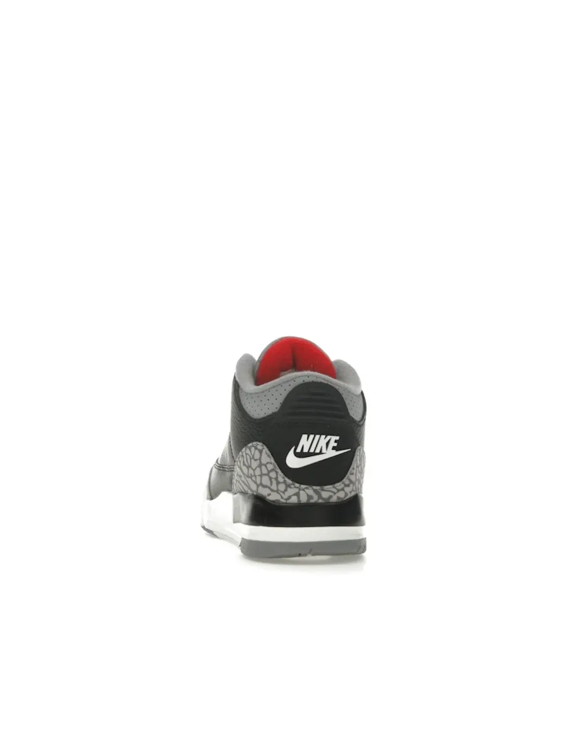 Детские кроссовки Lifestyle с принтом Jordan 3 Retro Jordan — изображение 4 из 4, черный/красный/серый