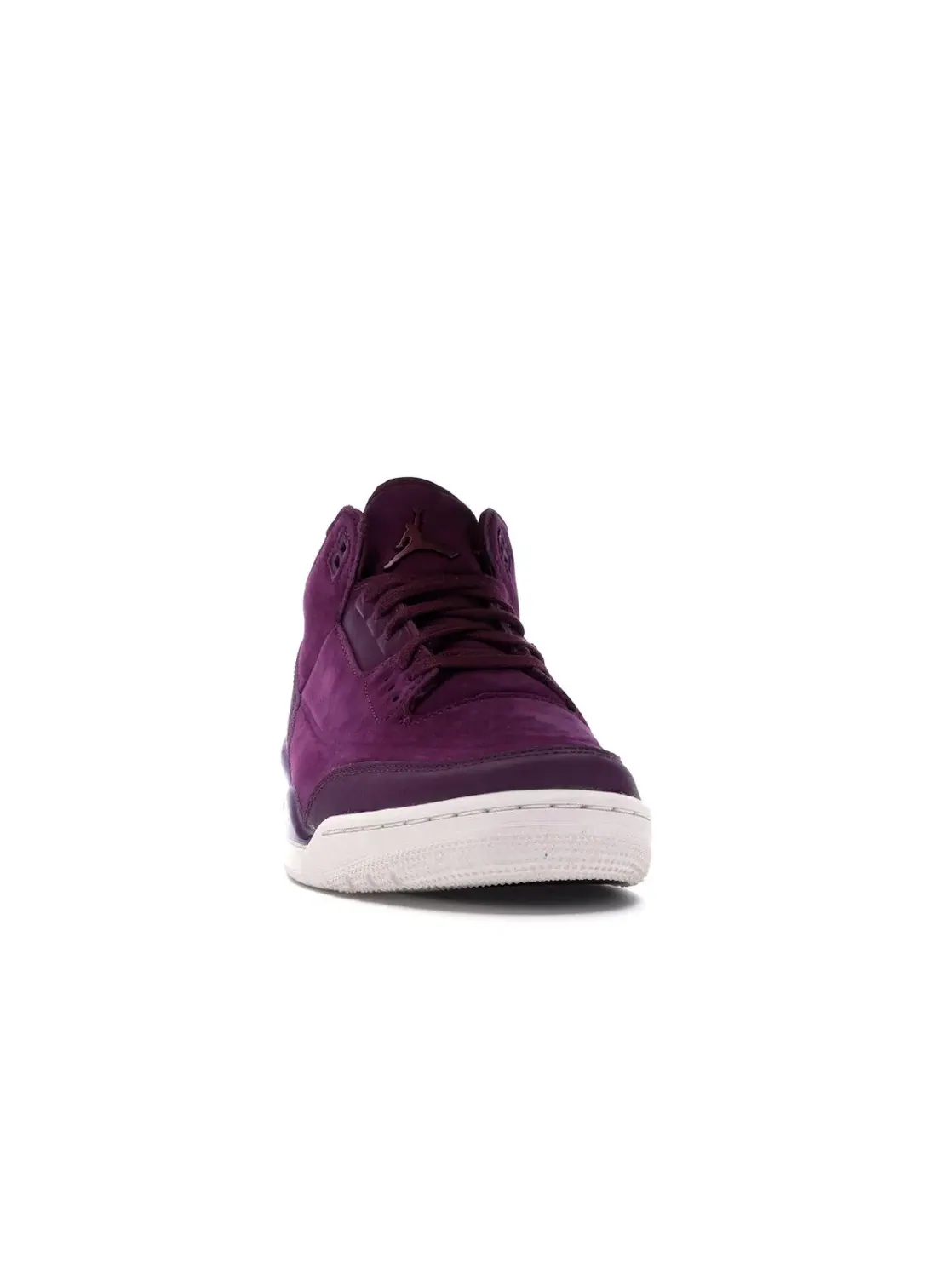 Женские кроссовки из замши и кожи Jordan 3 Retro Bordeaux Jordan, Bordeaux/Bordeaux-Phantom — изображение 2 из 4