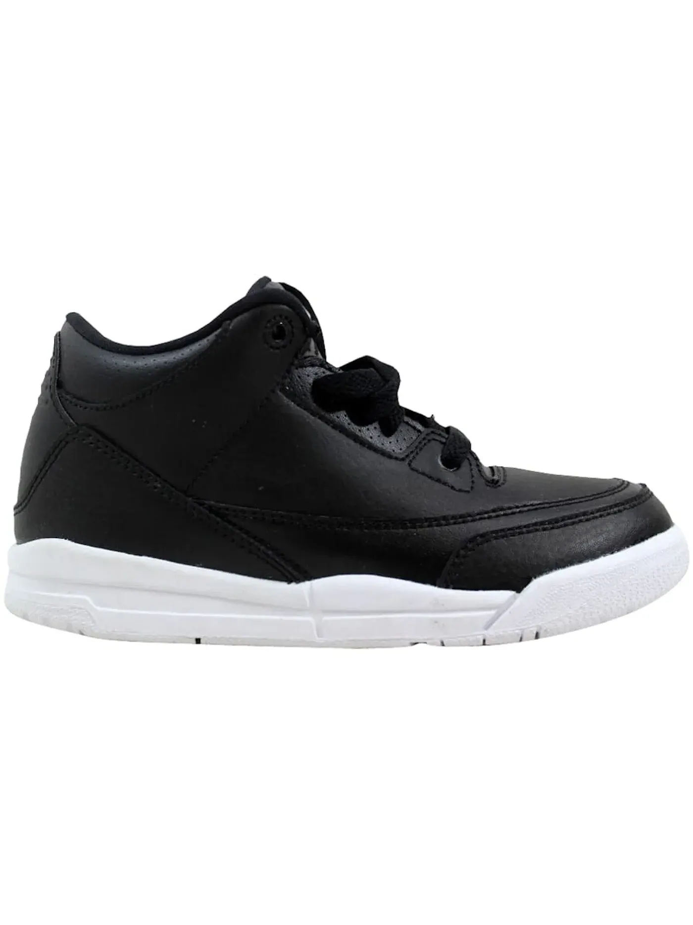 Детские кроссовки Lifestyle Jordan 3 Retro Black Black/Black White — изображение 1 из 1