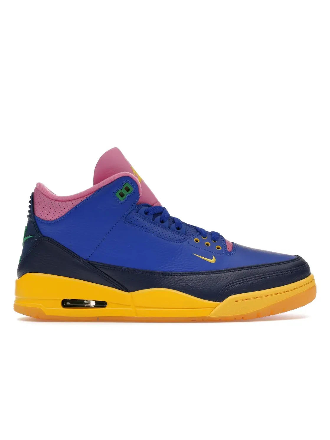 Мужские кроссовки Lifestyle Jordan 3 Retro Brazil — изображение 1 из 4, синий/зеленый/синий