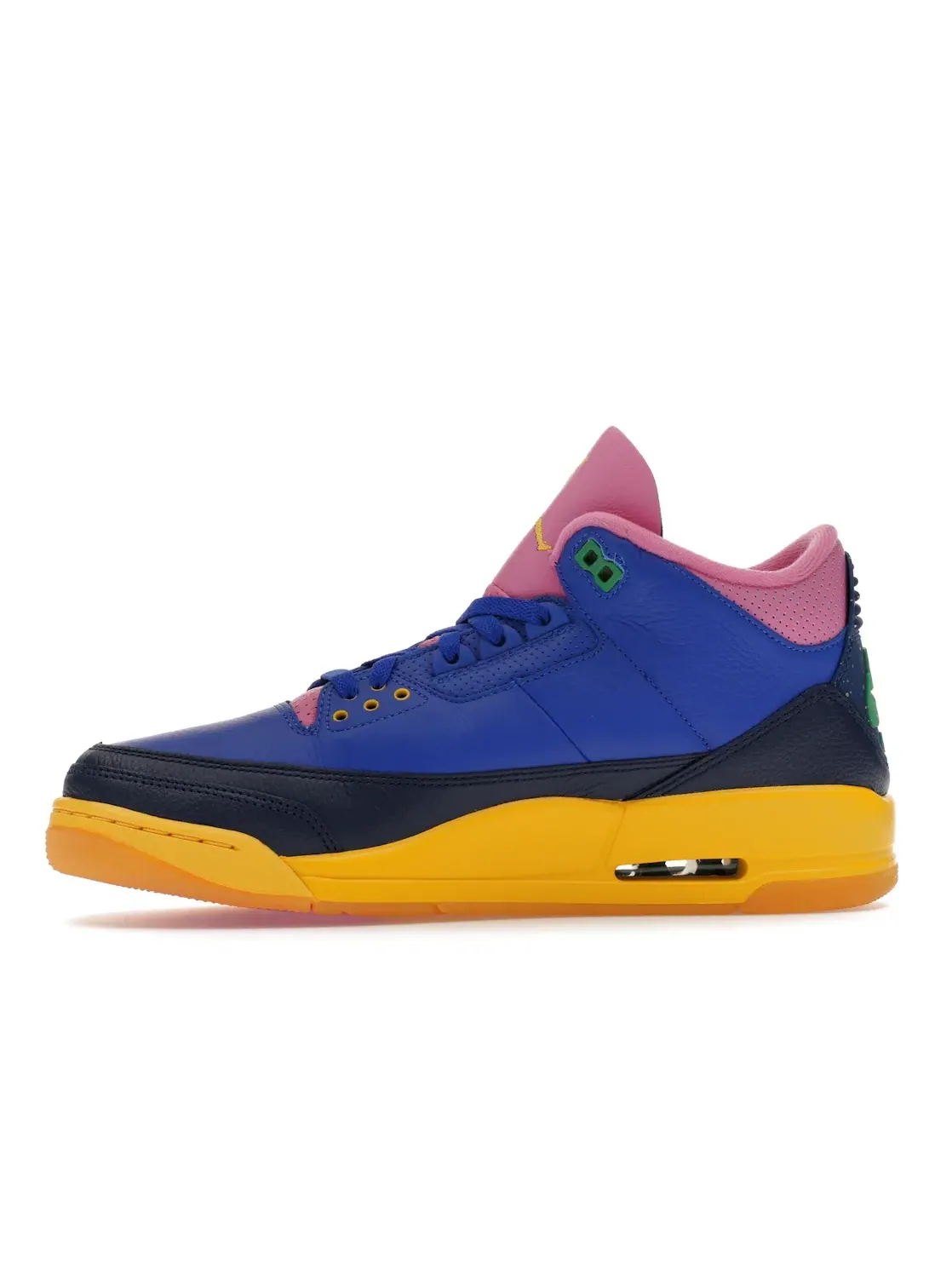 Мужские кроссовки Lifestyle Jordan 3 Retro Brazil — изображение 3 из 4, синий/зеленый/синий