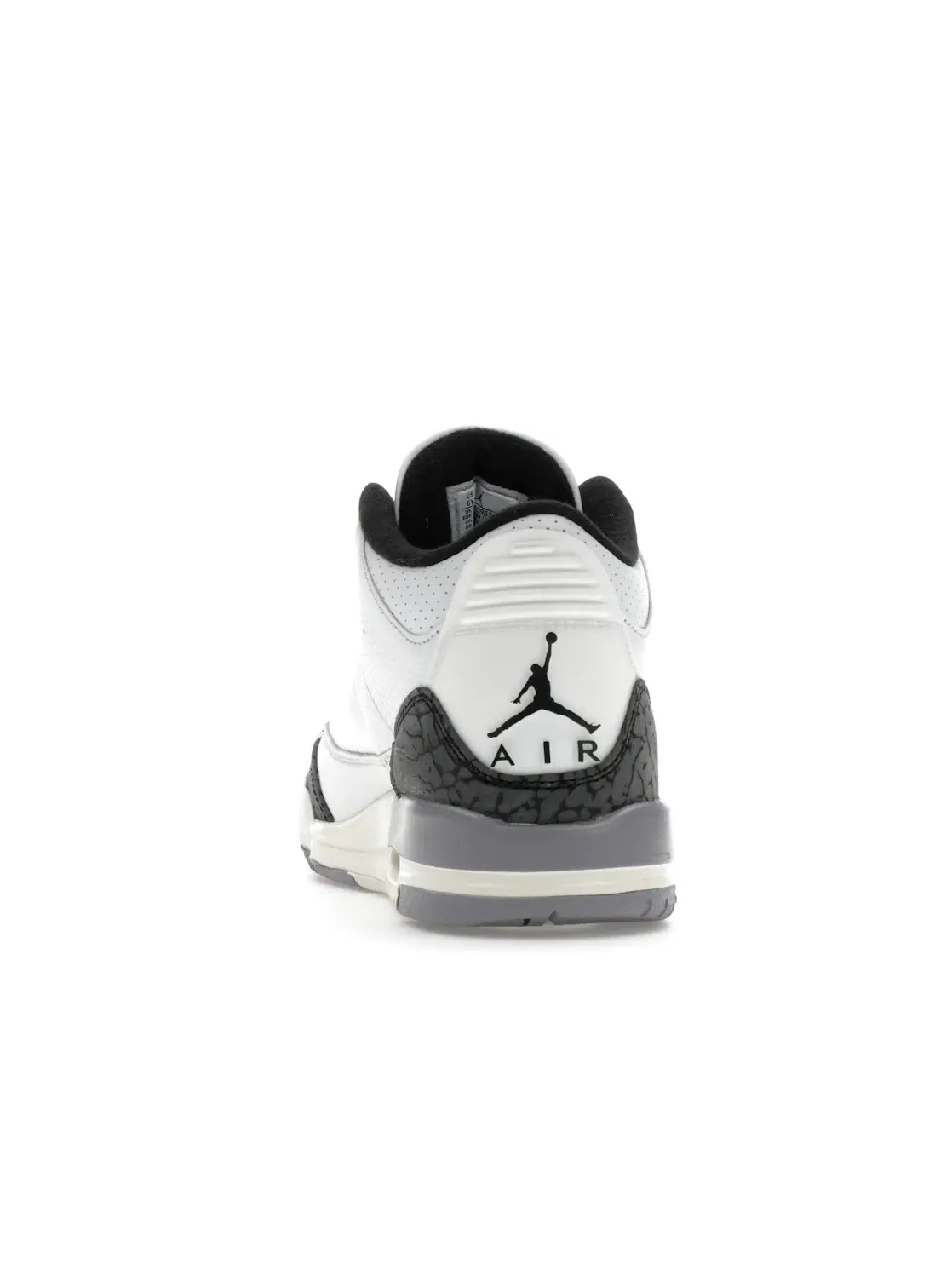 Детские кроссовки с перфорацией Jordan 3 Retro — изображение 4 из 4