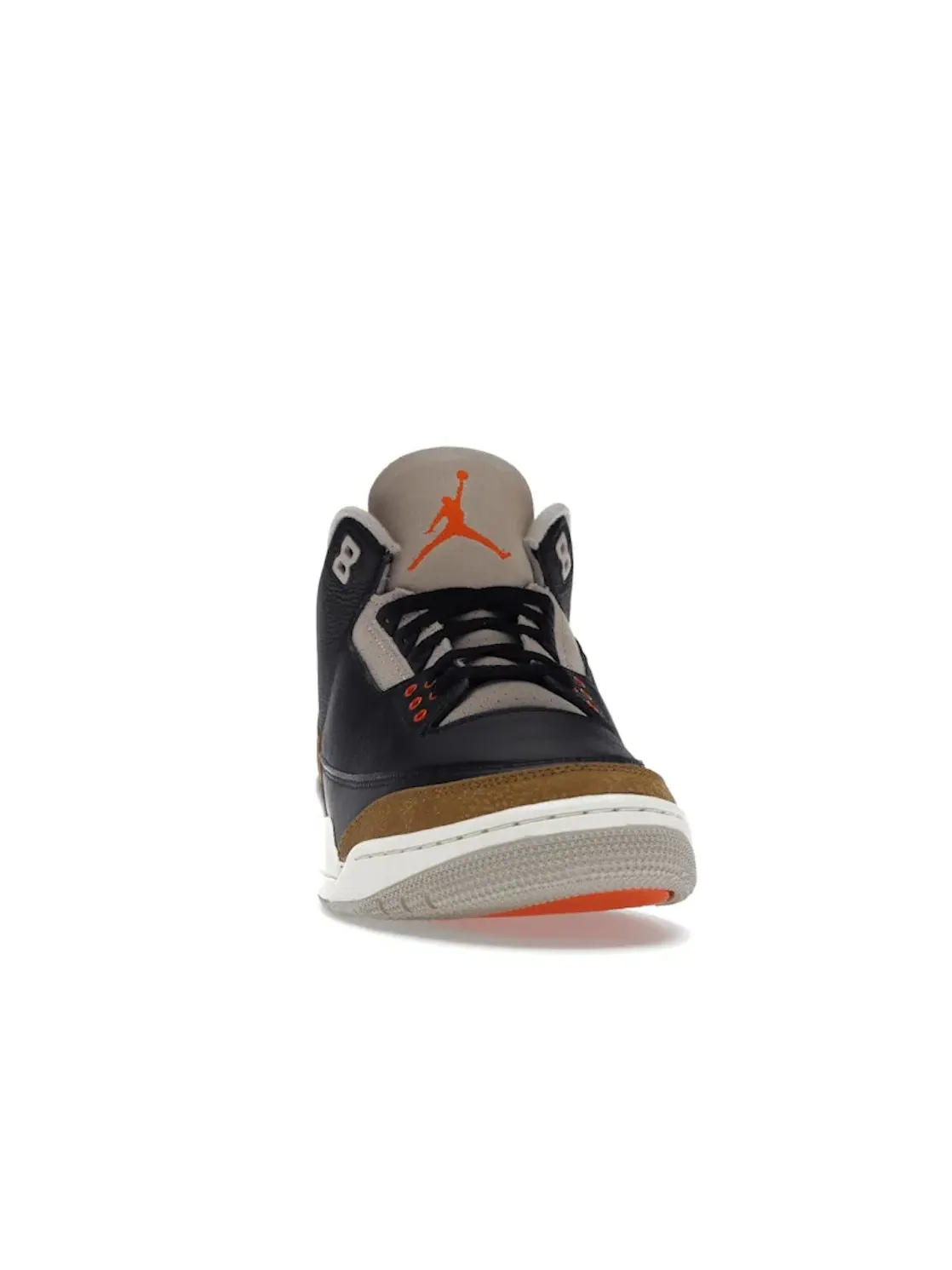 Мужские кроссовки с принтом Desert Elephant Jordan 3 Retro Jordan — изображение 2 из 4, черный/оранжевый