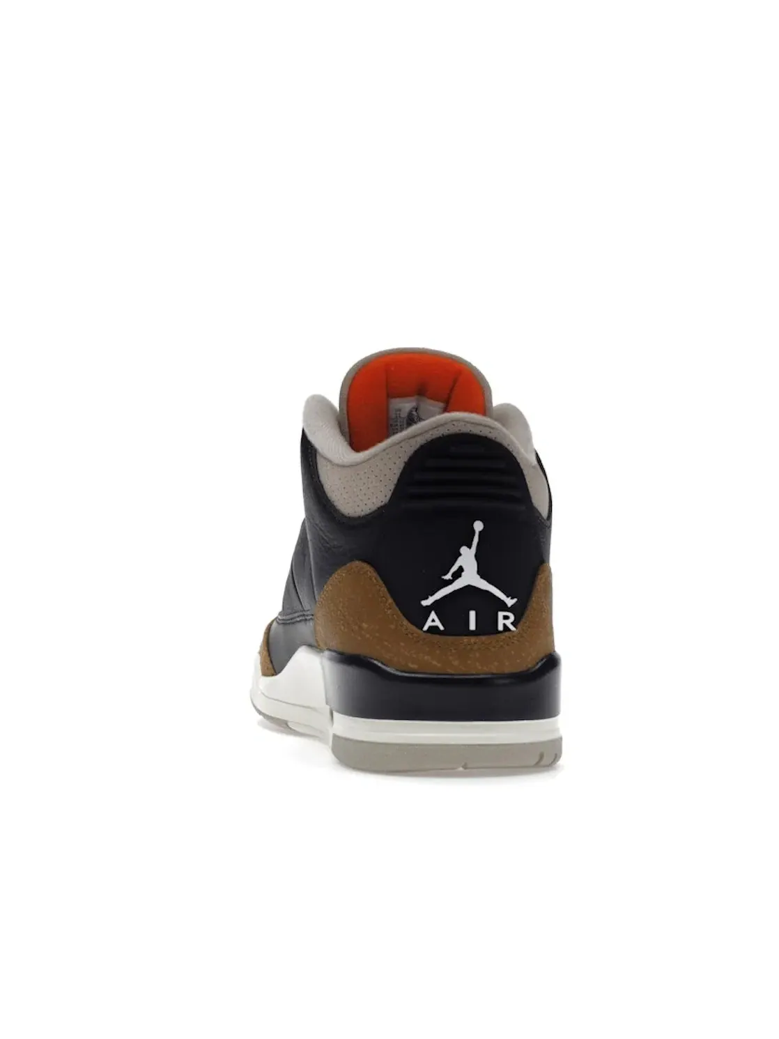 Мужские кроссовки с принтом Desert Elephant Jordan 3 Retro Jordan — изображение 4 из 4, черный/оранжевый