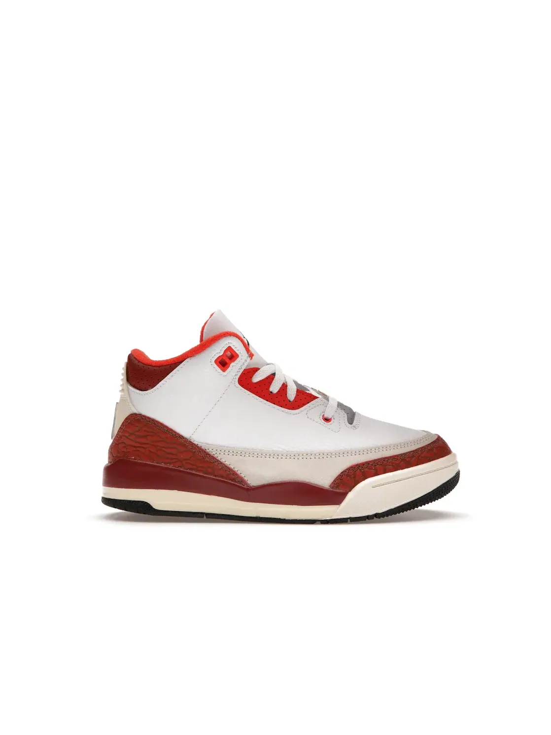Детские кроссовки для мальчиков с принтом Jordan 3 Retro SE Jordan — изображение 1 из 4, белый/черный//оранжевый