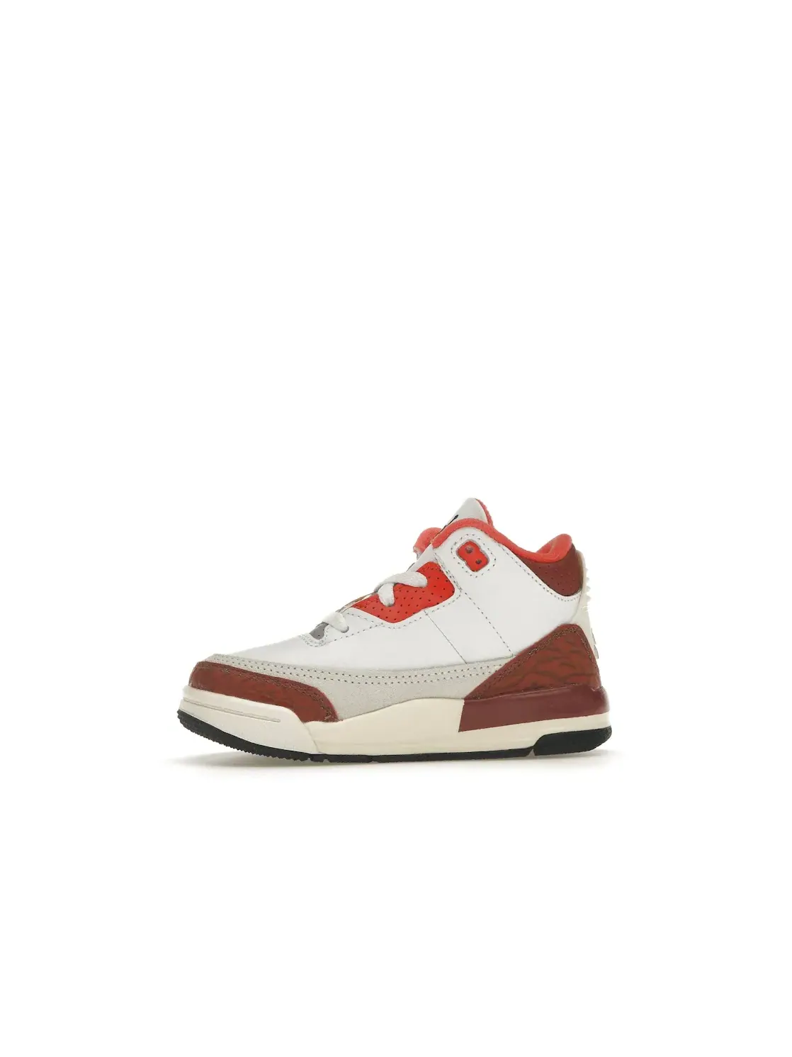 Детские кроссовки Lifestyle Jordan 3 Retro SE Dunk on Mars Jordan — изображение 3 из 4, белый/черный//оранжевый