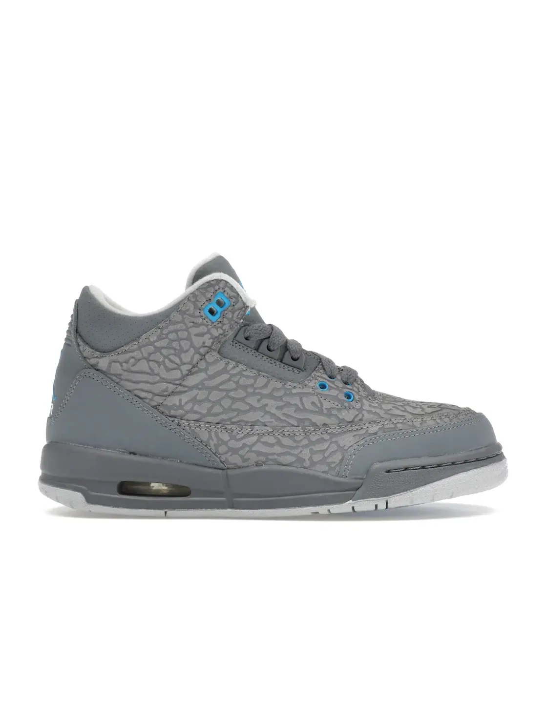 Детские кроссовки Lifestyle с принтом Jordan 3 Retro Flip Jordan — изображение 1 из 4, серый/синий-серый