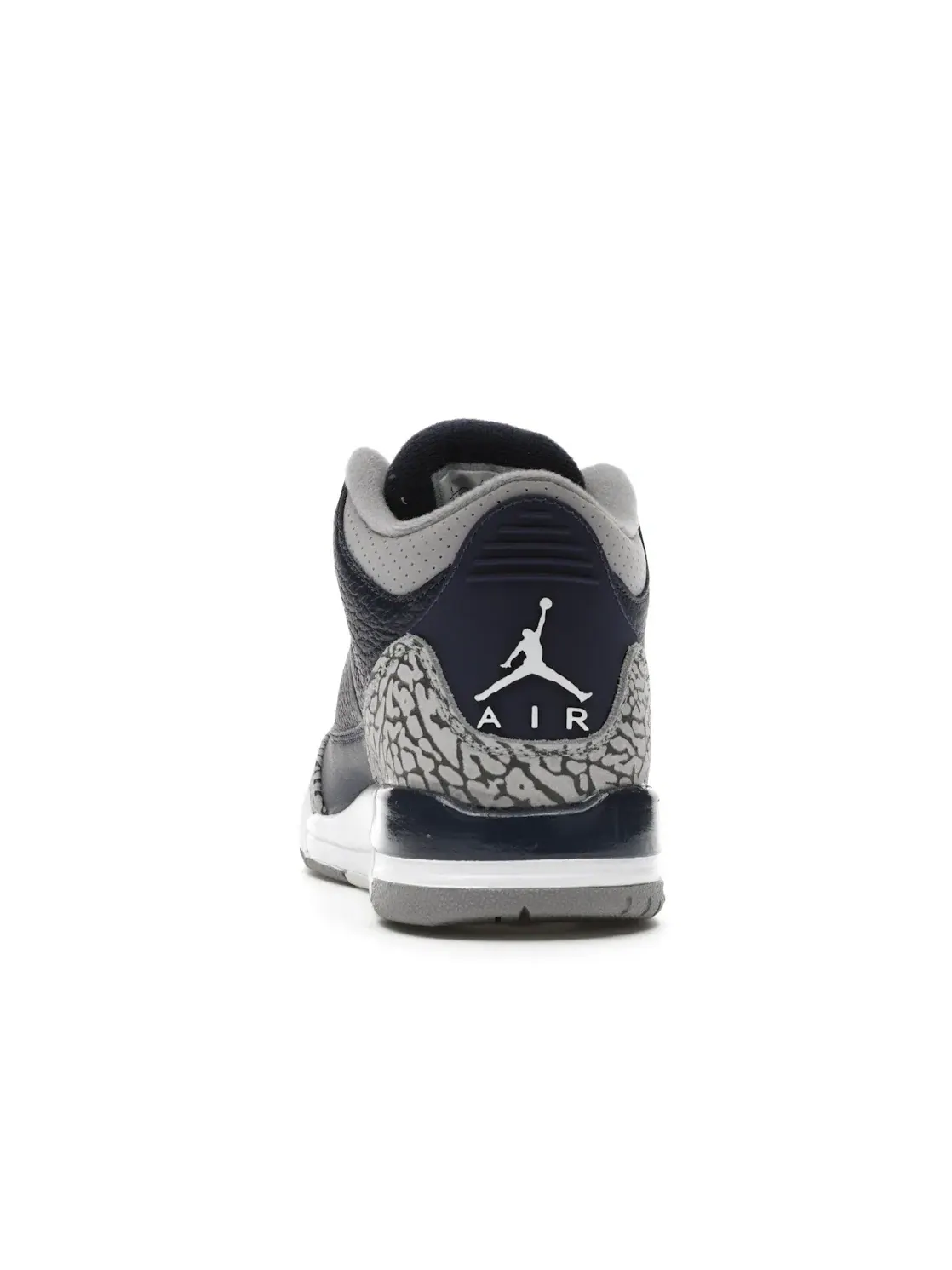Детские кроссовки Lifestyle с принтом Jordan 3 Retro Georgetown — изображение 4 из 4, темно-синий/серый-белый