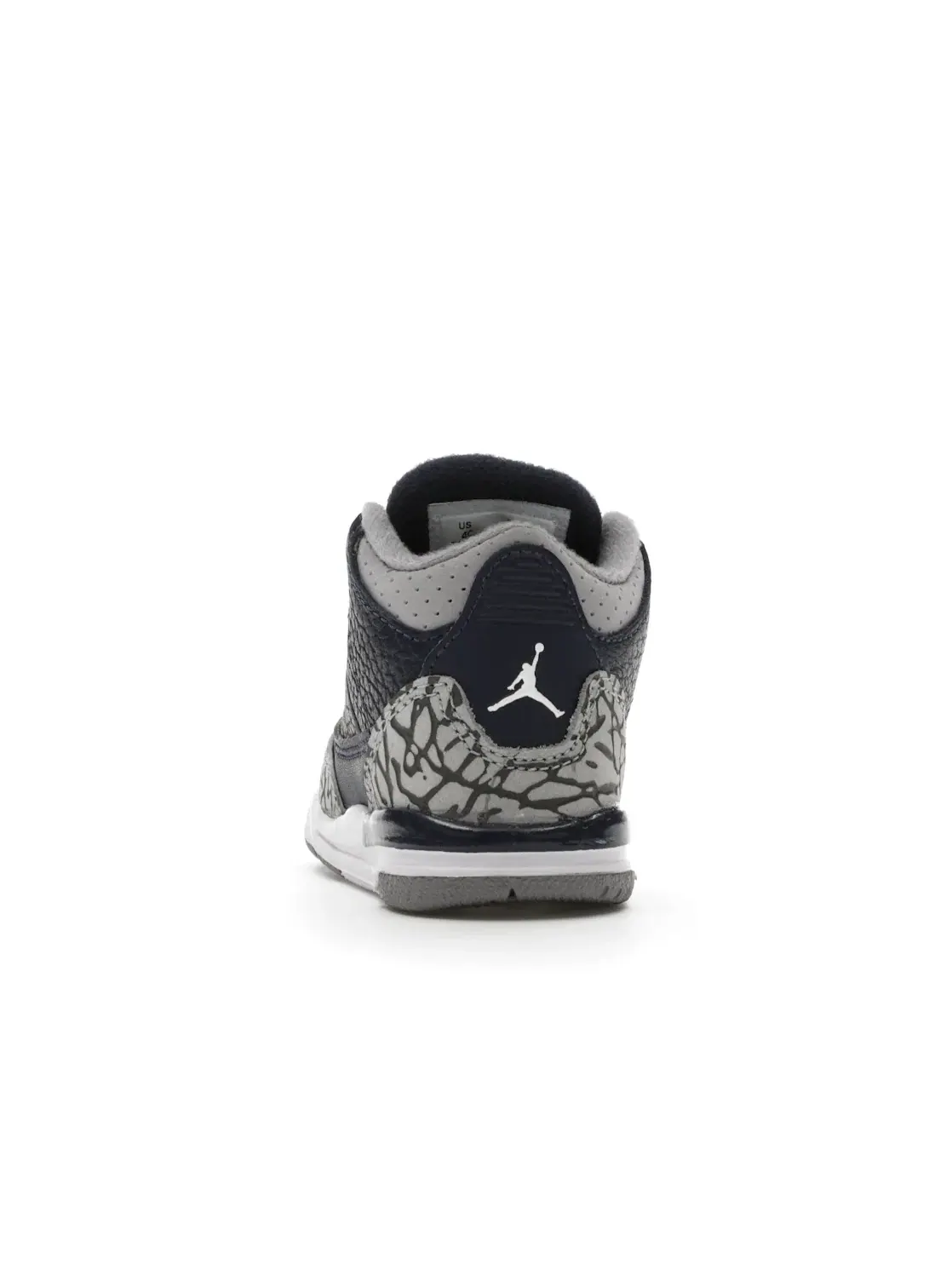 Детские кроссовки для мальчиков с принтом Jordan 3 Retro Georgetown (2021) (TD) Jordan — изображение 4 из 4