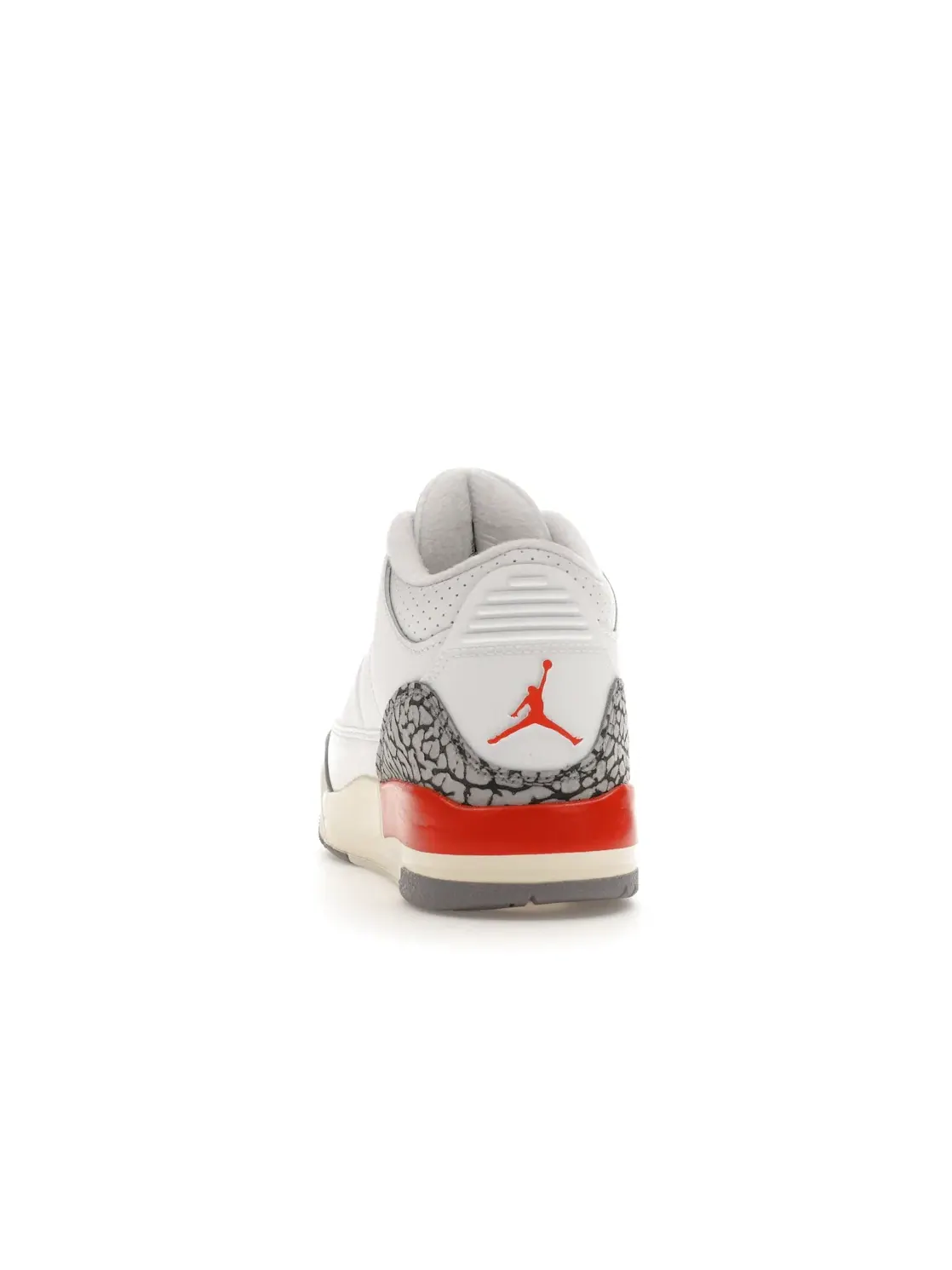 Детские кроссовки Lifestyle Jordan 3 Retro Georgia Peach (PS) Jordan — изображение 4 из 4, белый///серый