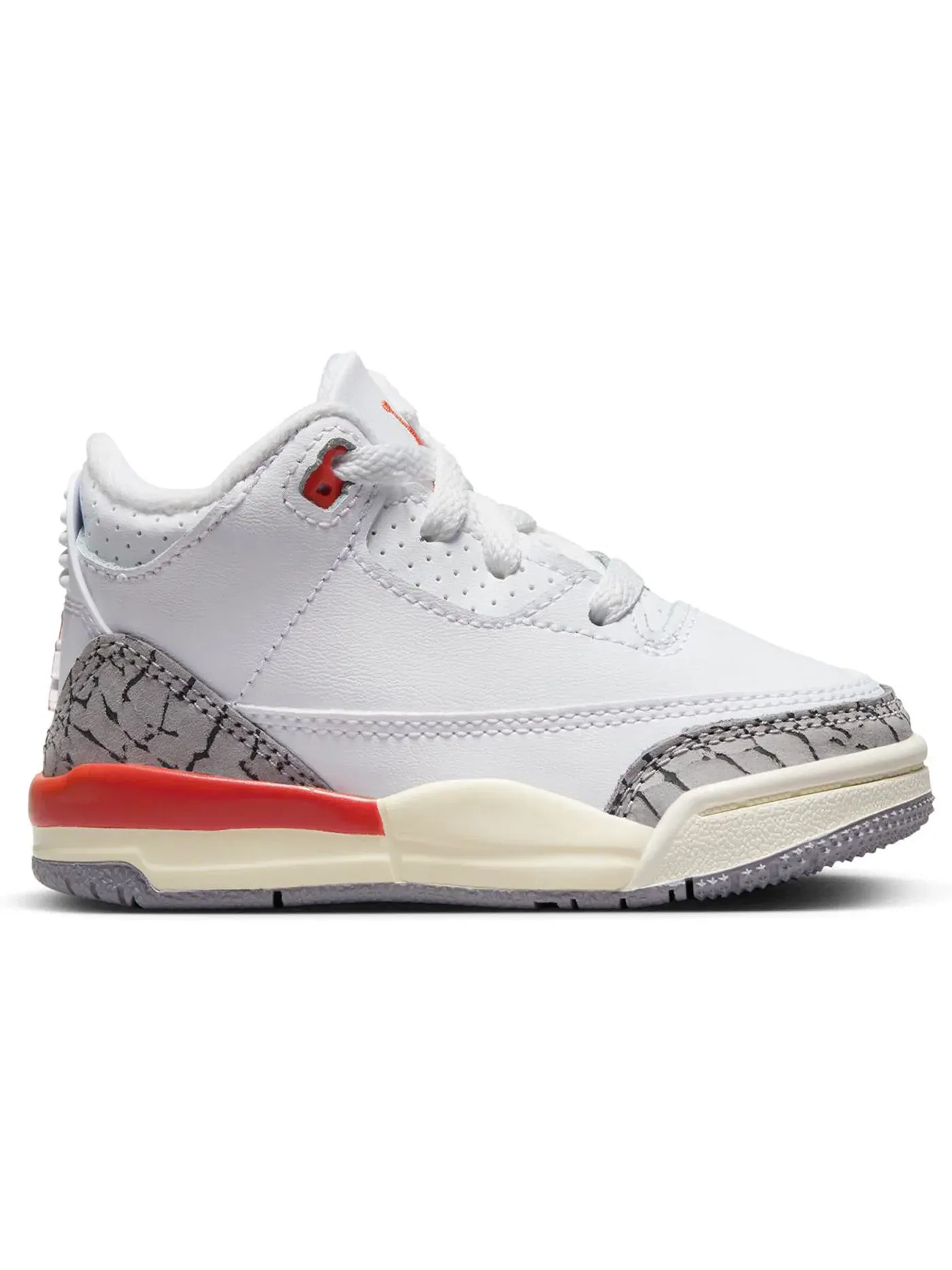 Детские кроссовки Lifestyle Jordan 3 Retro Jordan — изображение 1 из 1, белый///серый