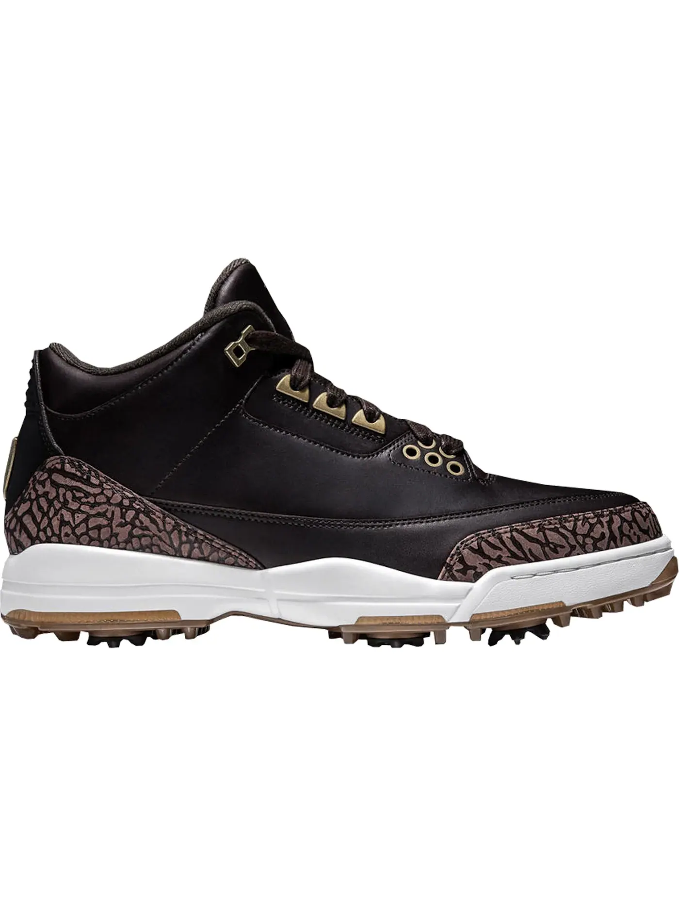 Мужские гольф-туфли с принтом слоновьей кожи Jordan 3 Retro Golf Jordan