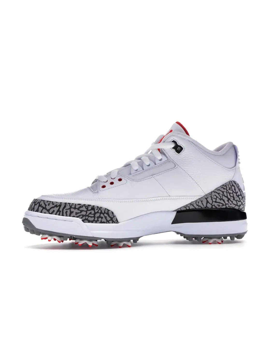 Мужские гольф-туфли с шипами Jordan 3 Retro Golf — изображение 3 из 4, белый/черный