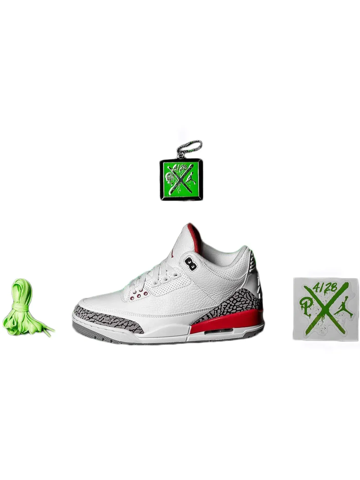 Мужские кроссовки с принтом Jordan 3 Retro Jordan — изображение 1 из 1