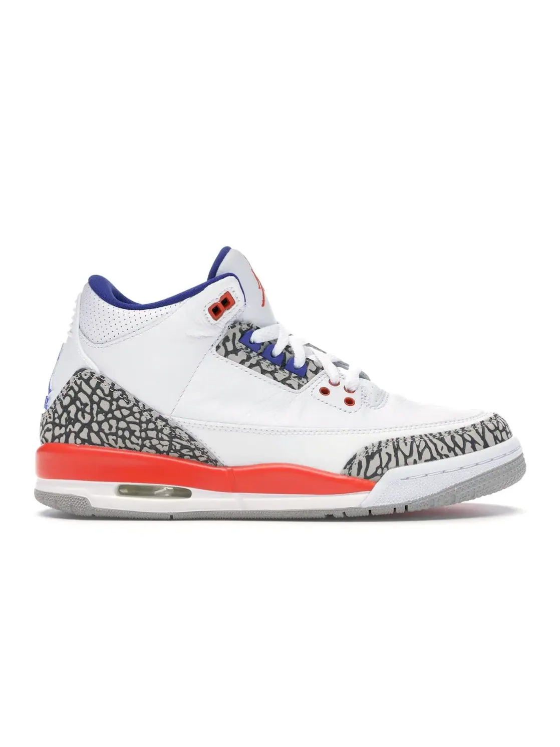 Детские кроссовки с принтом слоновой кости Jordan 3 Retro Jordan — изображение 1 из 4, белый/-оранжевый-серый