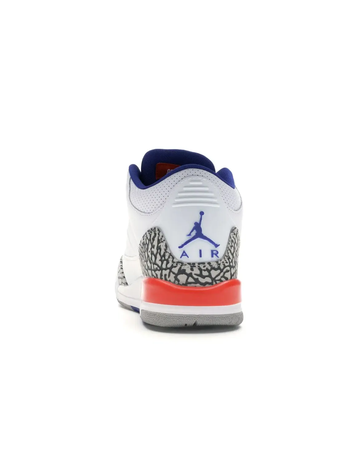 Детские кроссовки с принтом слоновой кости Jordan 3 Retro Jordan — изображение 4 из 4, белый/-оранжевый-серый