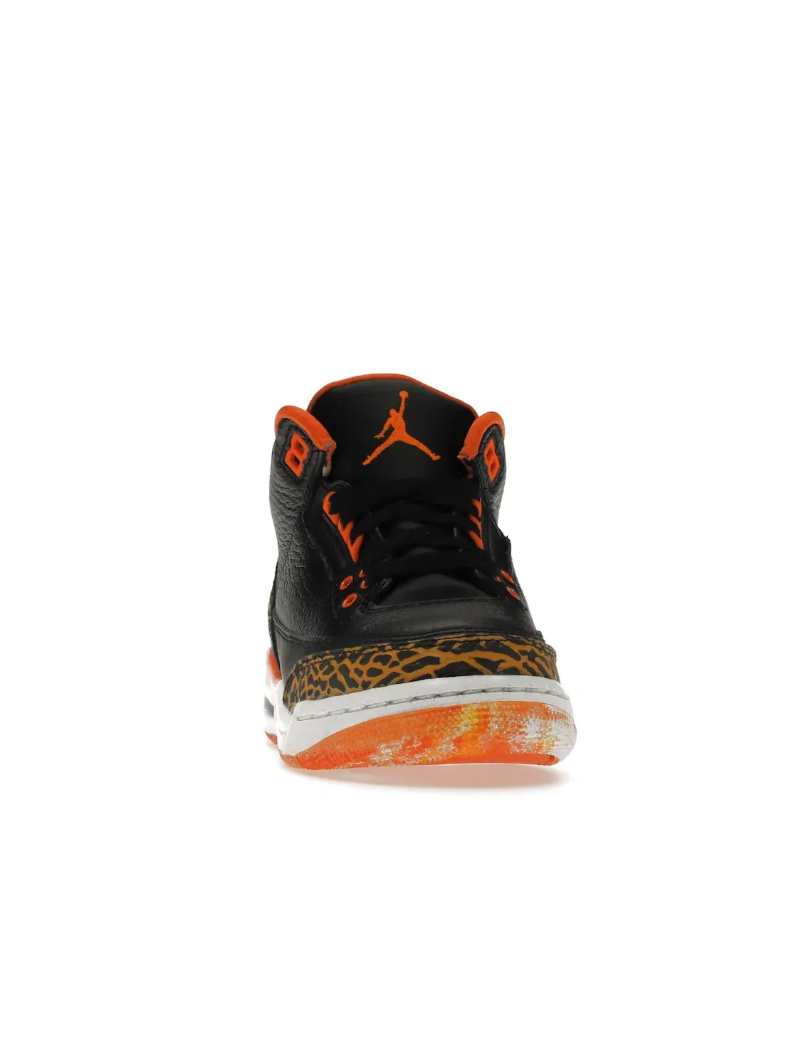 Детские кроссовки Lifestyle Jordan 3 Retro — изображение 2 из 4, черный//оранжевый/белый